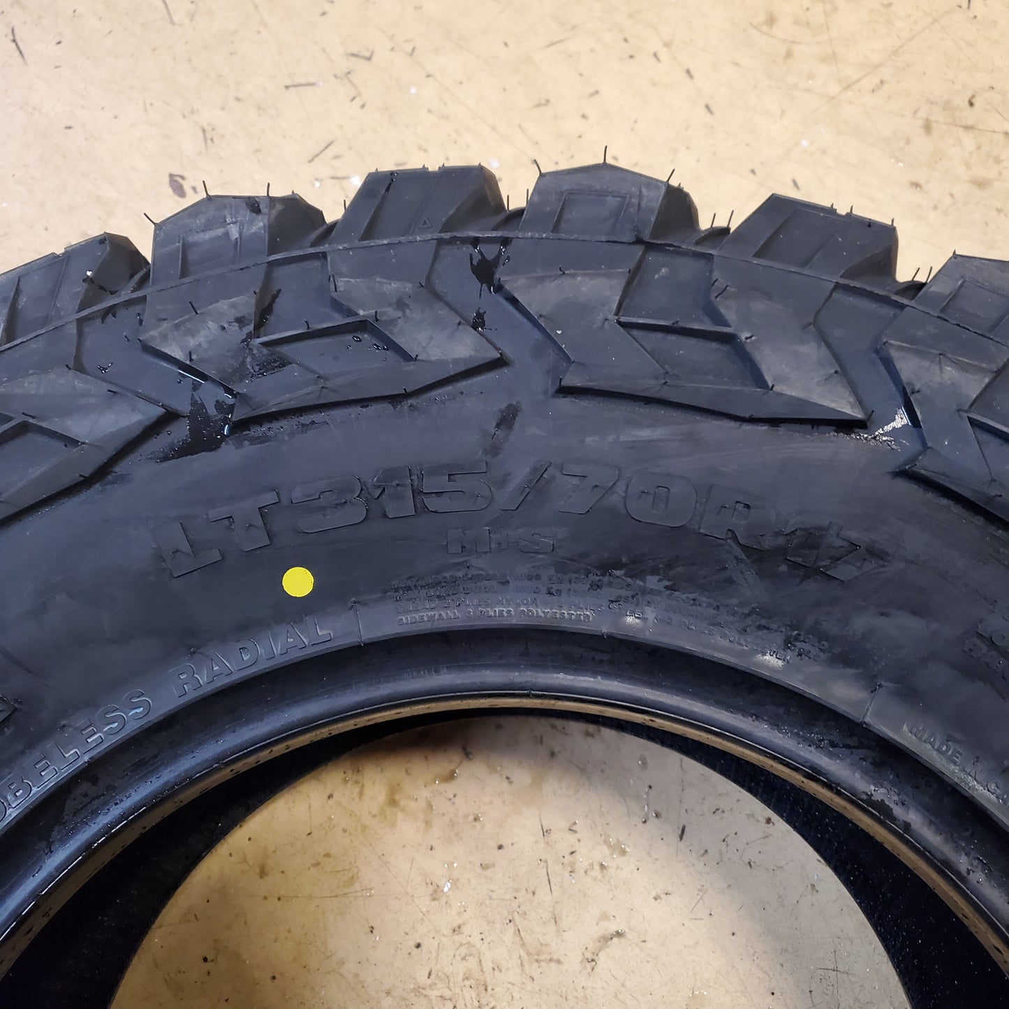GLADIATOR X COMP M/T BSW LT 315 70 17 128/125P 12PLY MUD TIRE 1932267013