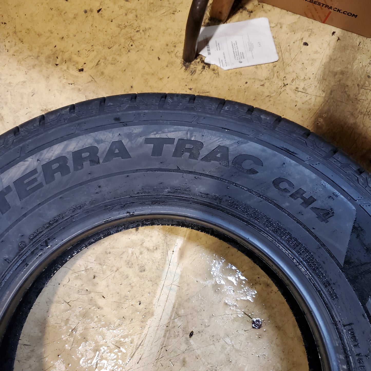 2 HERCULES TERRA TRAC CH4 BSW LT 235 80 17 120/117R 10 PLY HIGHWAY TIRE 96437