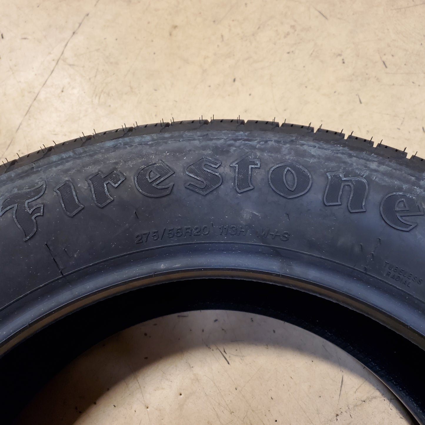 2 FIRESTONE DESTINATION LE3 BSW P 275 55 20 113H ALL SEASON TIRE 005410