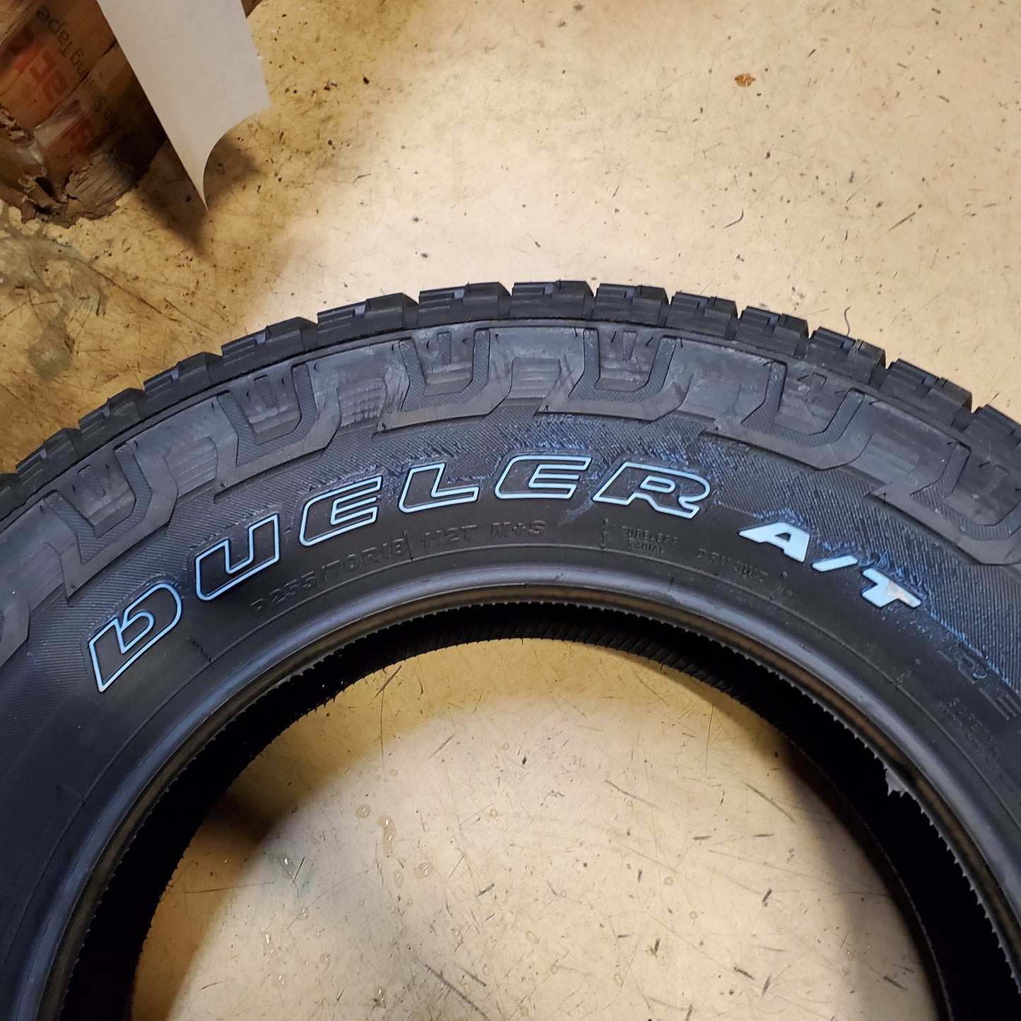 BRIDGESTONE DUELER A/T REVO 3 BSW P 255 70 18 112T ALL TERRAIN TIRE 000049