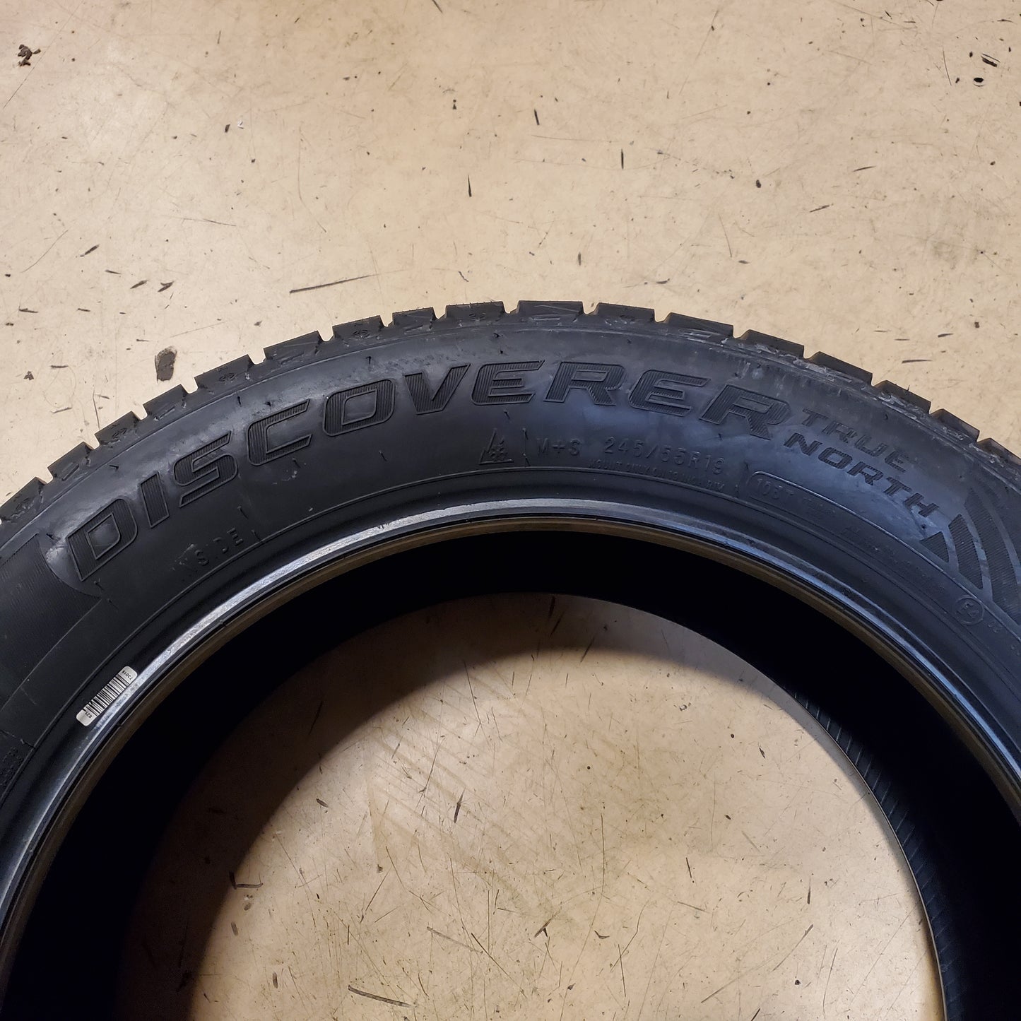 4 COOPER DISCOVERER TRUE NORTH BSW P 245 55 19 103T WINTER TIRE 166206004