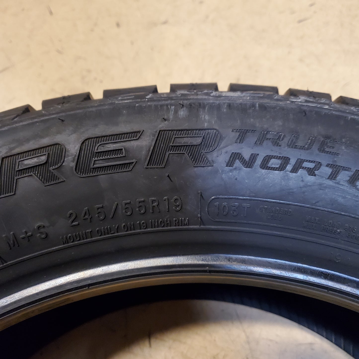 4 COOPER DISCOVERER TRUE NORTH BSW P 245 55 19 103T WINTER TIRE 166206004