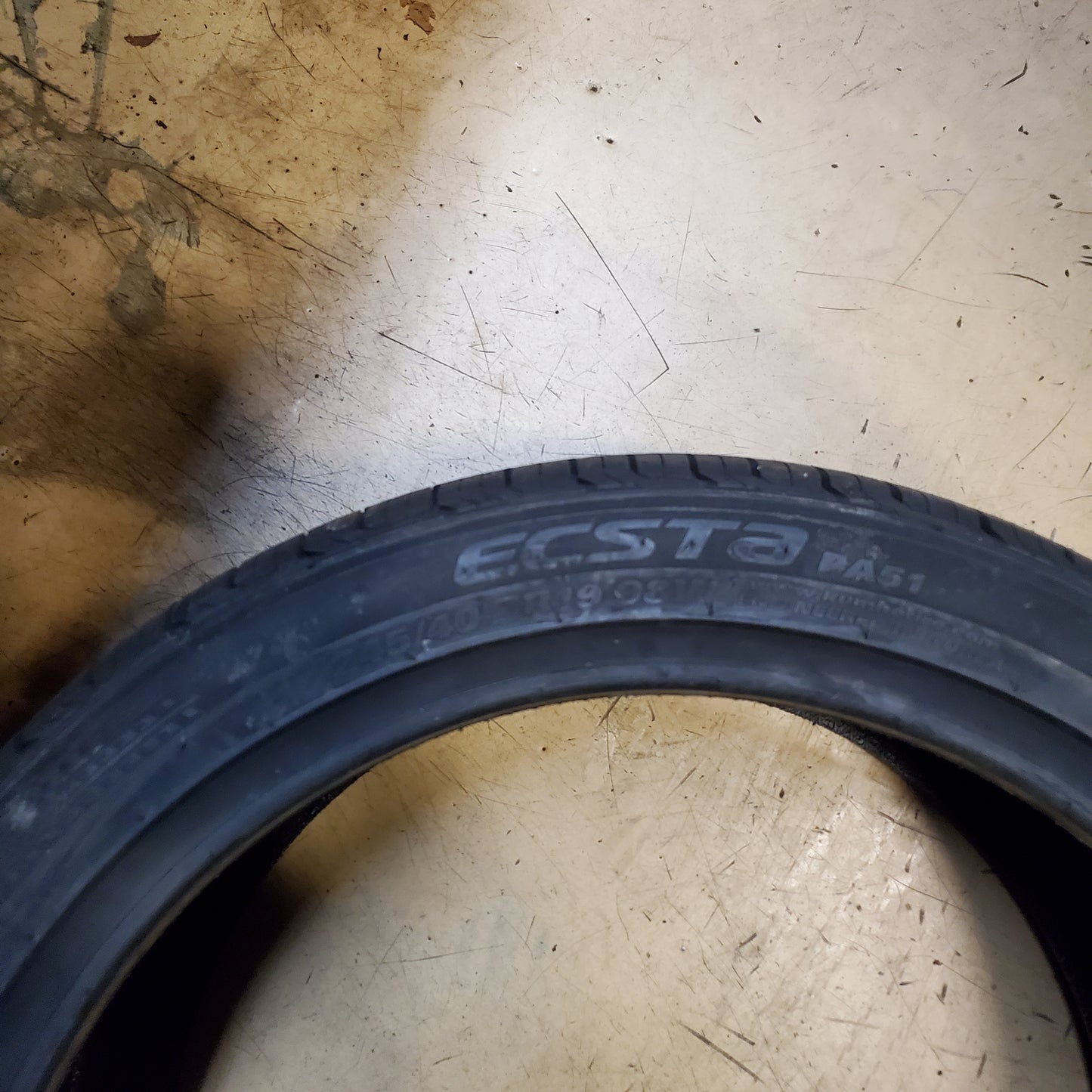KUMHO ECSTA PA51 BSW P 245 40 19 98W XL ALL SEASON TIRE 2248063