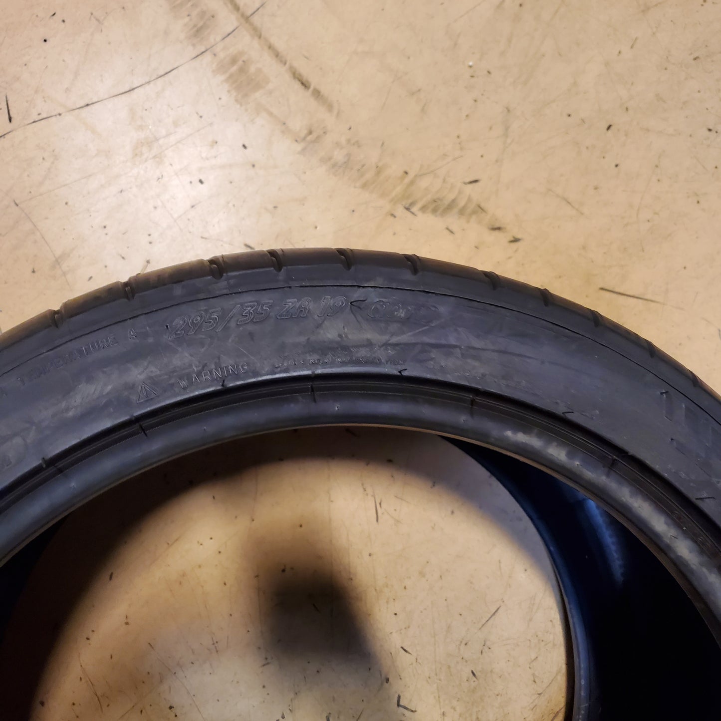 MICHELIN PILOT SUPER SPORT BSW P 295 35 19 100Y XL SUMMER TIRE 08022