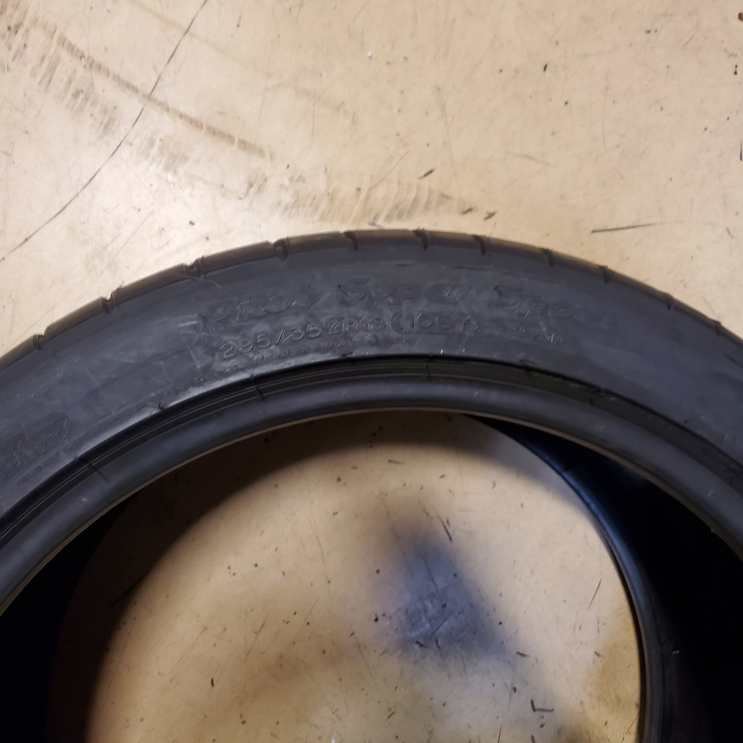 MICHELIN PILOT SUPER SPORT BSW P 295 35 19 100Y XL SUMMER TIRE 08022