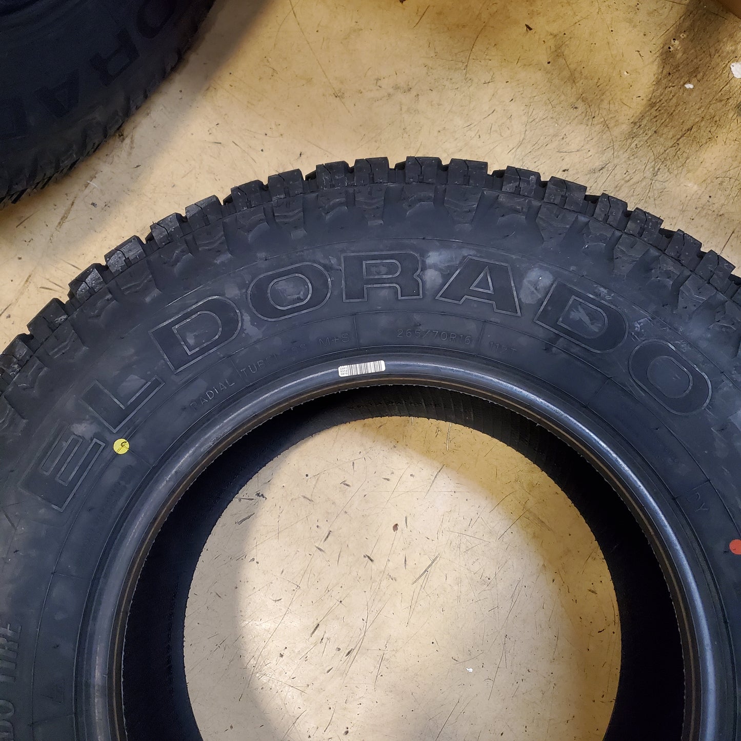 2 EL DORADO SPORT FURY AT4S BSW P 265 70 16 112T ALL TERRAIN TIRE SPT93