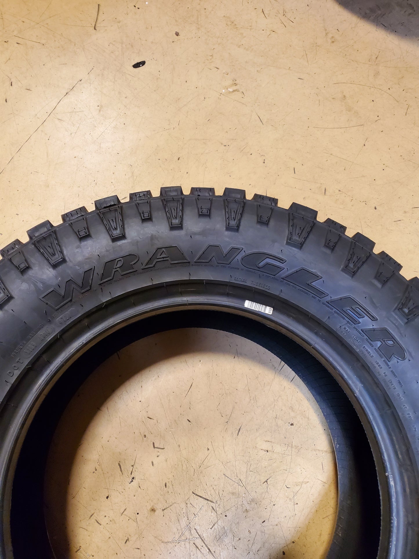GOODYEAR WRANGLER DURATRAC BSW LT 275 65 18 123/120Q TIRE 10 PLY 312011142