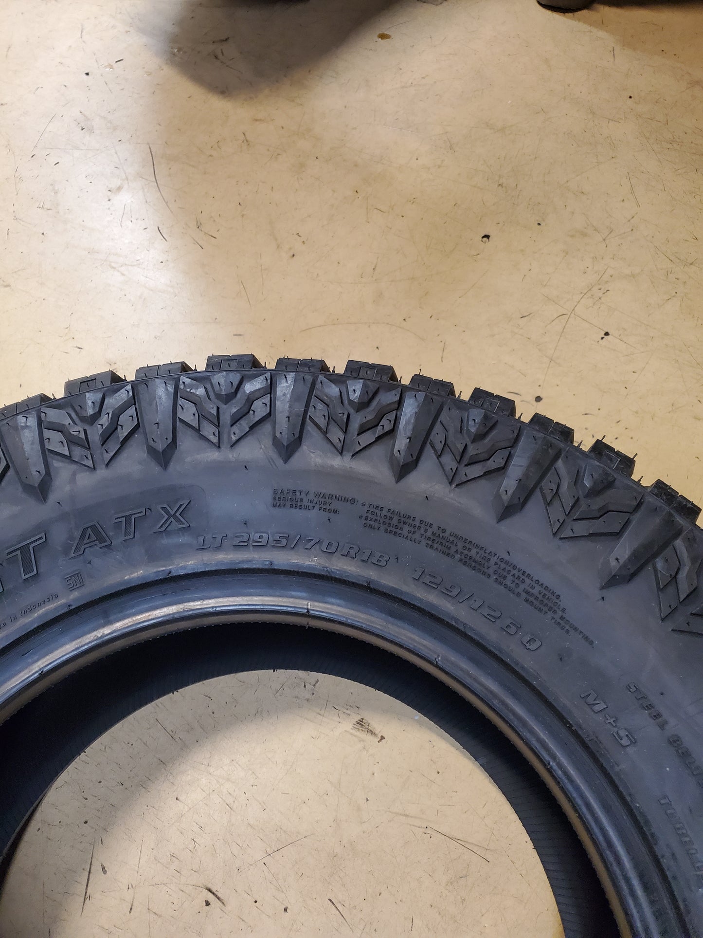 2 KANATI COMMANDANT ATX LT 295 70 18 129/126Q 12PLY ALL TERRAIN TIRE LCO1829570F