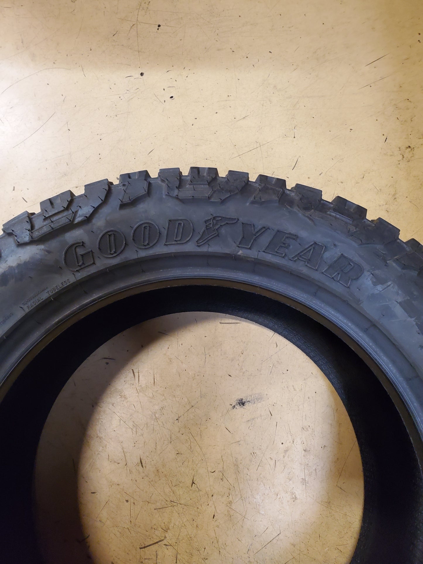 GOODYEAR WRANGLER DURATRAC RT BSW LT 33 12.50 20 119Q 12 PLY TIRE 176313991