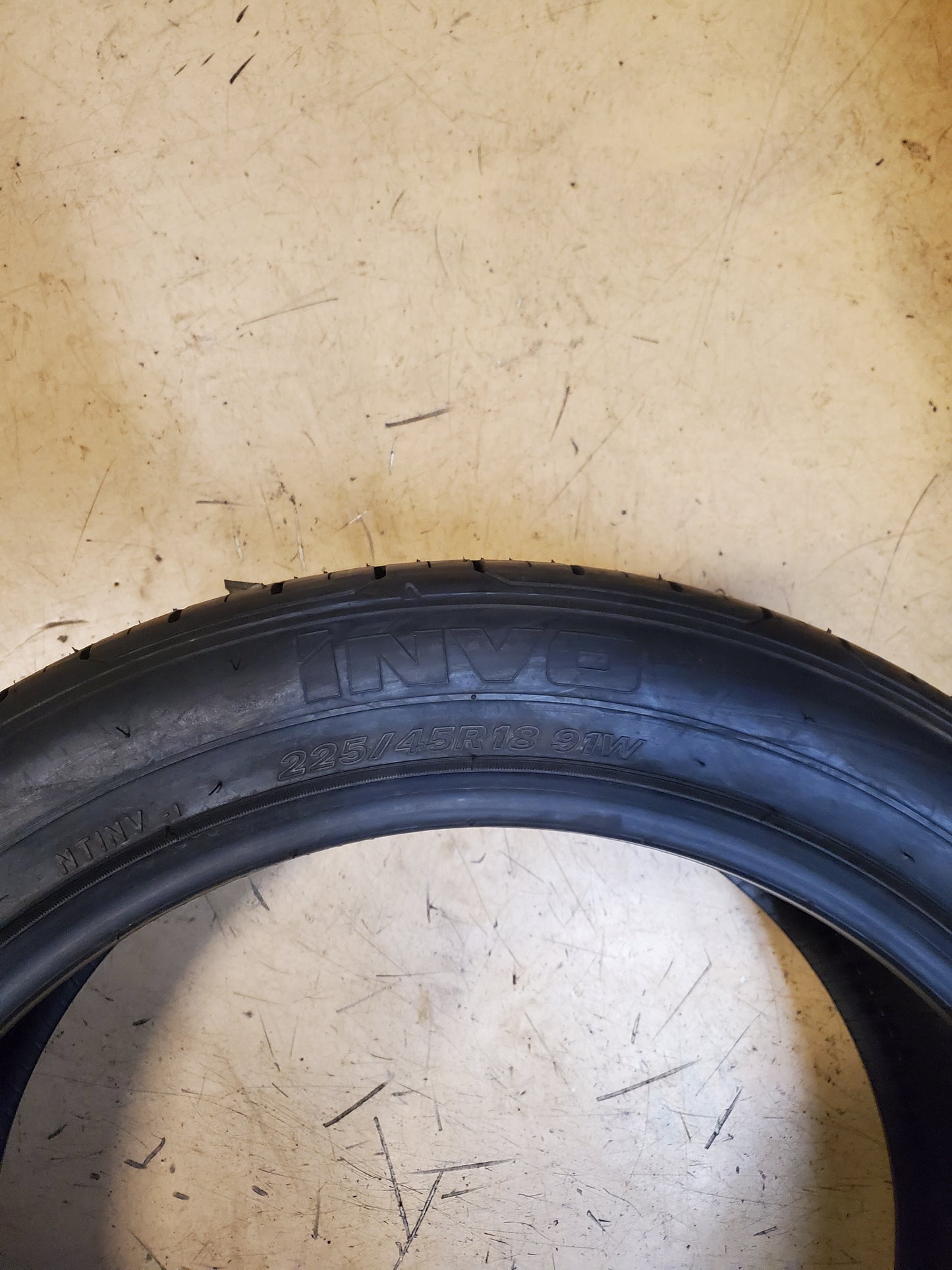 NITTO INVO BSW P 225 45 18 91W XL SUMMER TIRE 203280