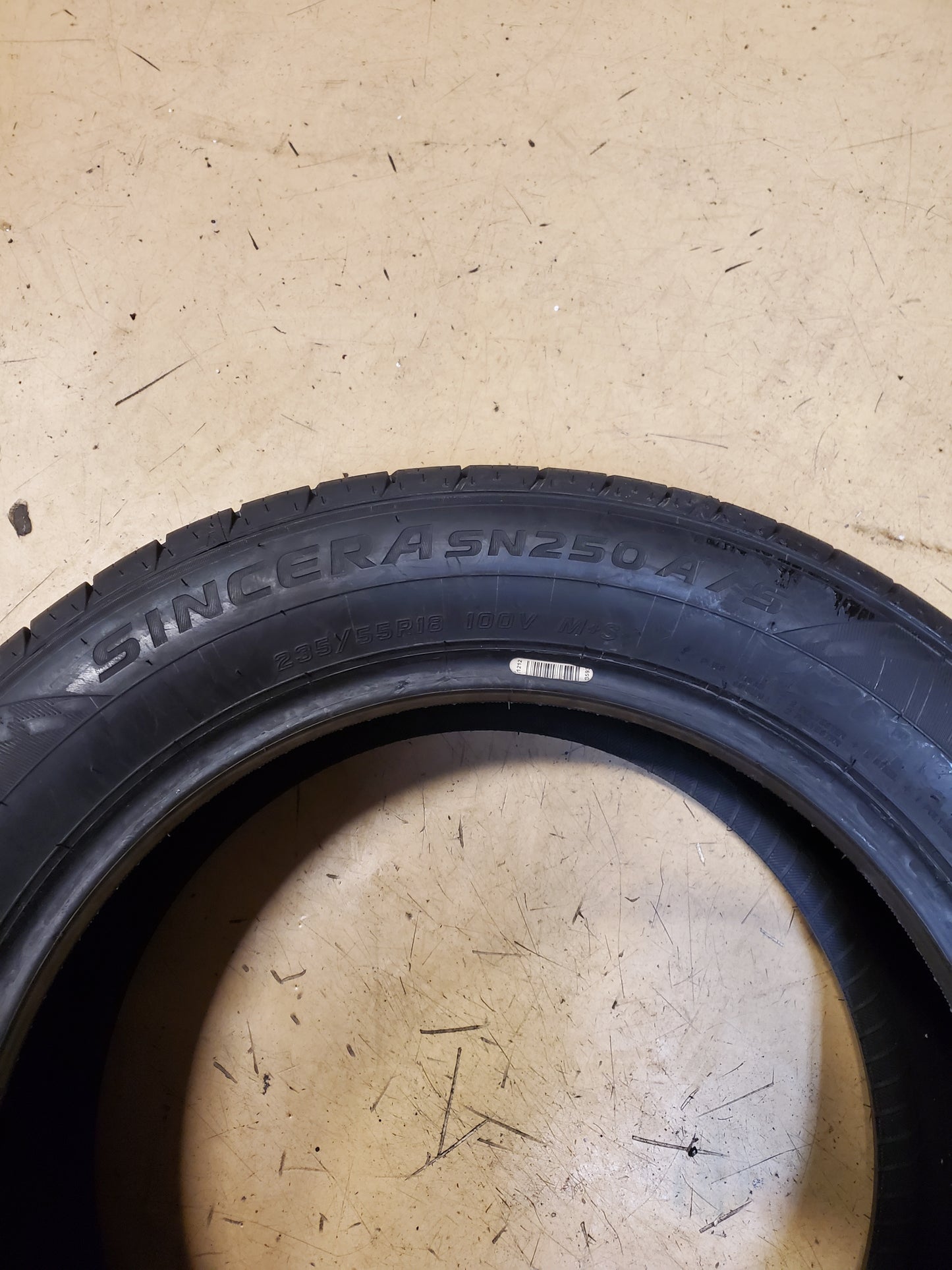 FALKEN SINCERA SN250 A/S BSW P 235 55 18 100V ALL SEASON TIRE 28295850