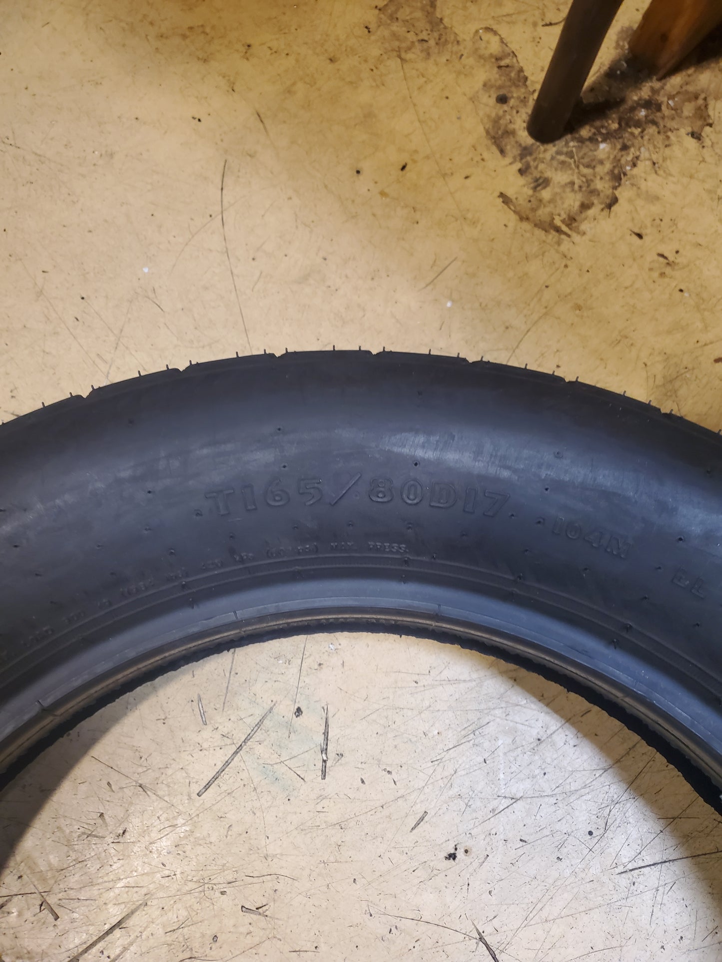 GOODYEAR CONVENIENCE SPARE BSW P 165 80 17 104M LL SPARE TIRE 818370253