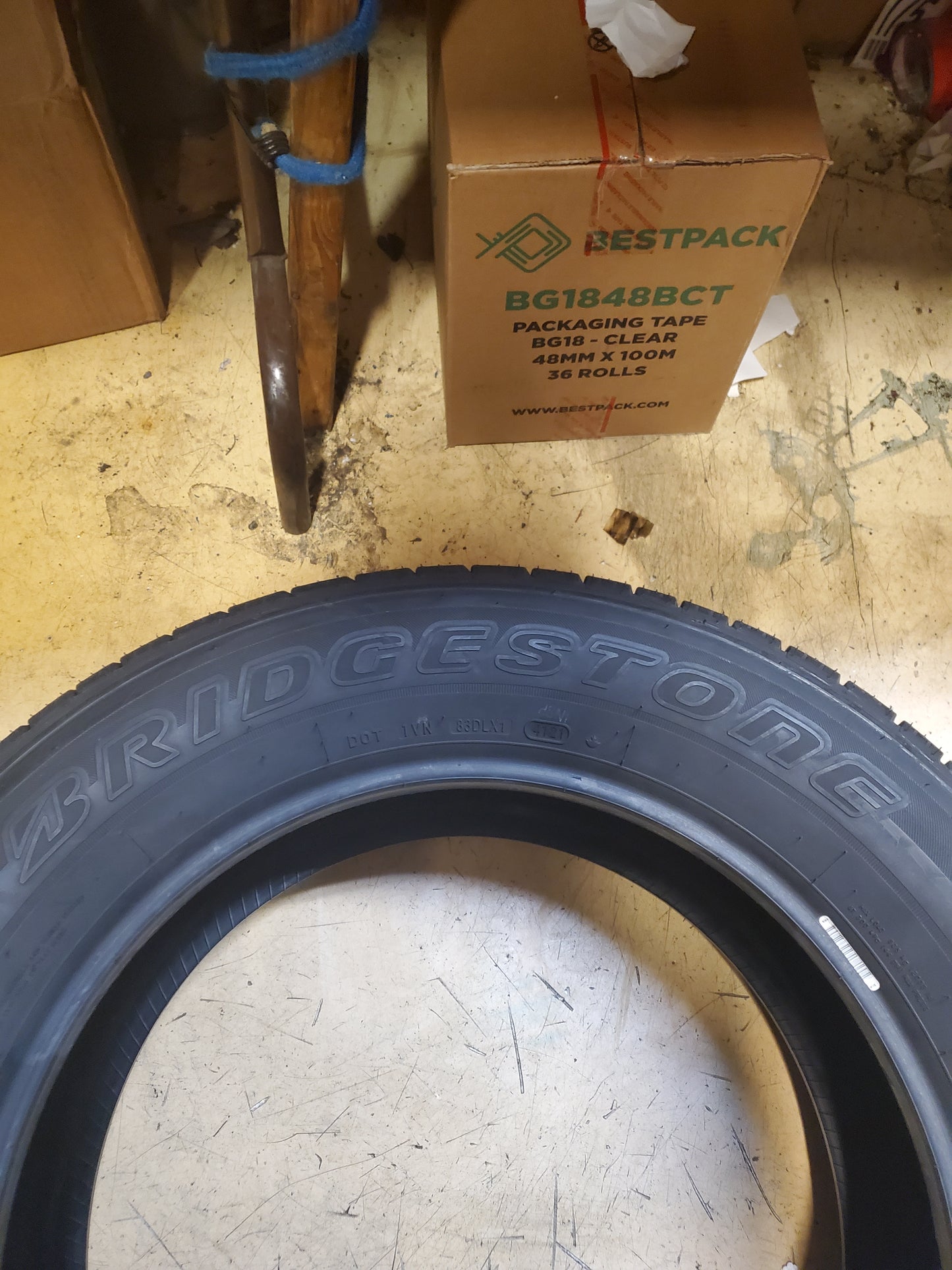 BRIDGESTONE DUELER LX BSW P 245 60 18 105T HIGHWAY TIRE 009396