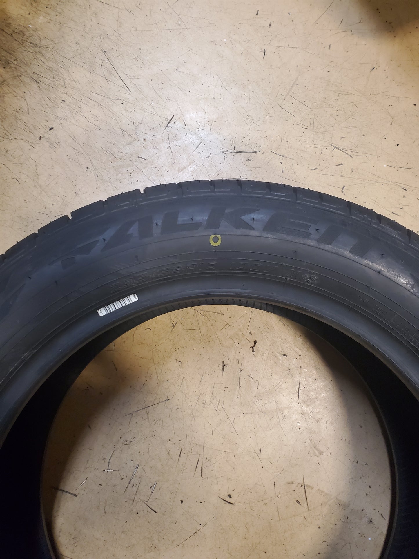 FALKEN PRO G5 CSV BSW P 235 55 18 100V UHP TIRE 28651223