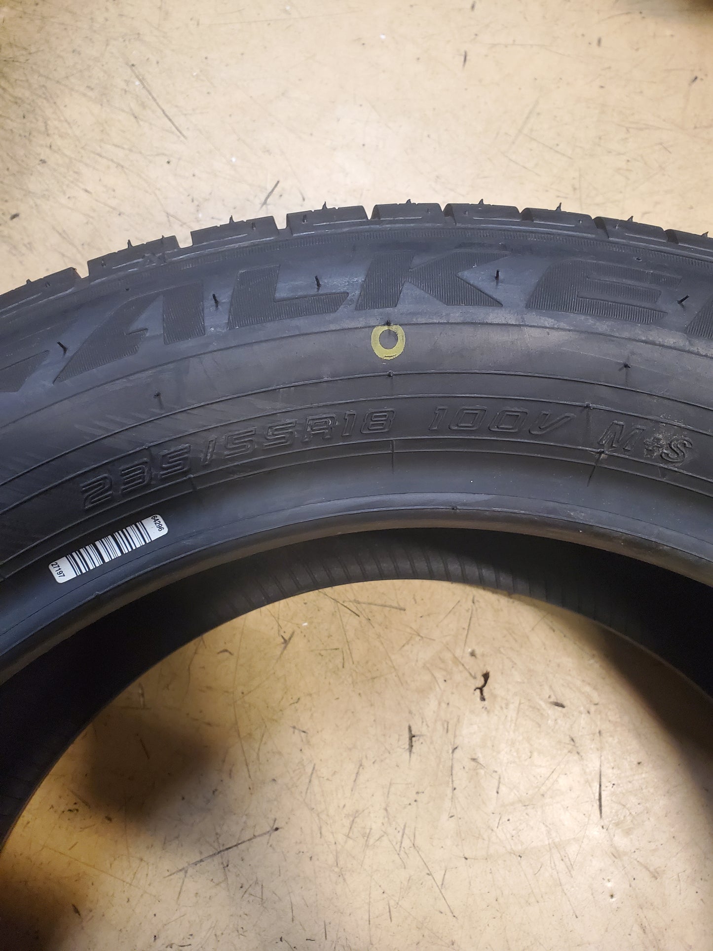FALKEN PRO G5 CSV BSW P 235 55 18 100V UHP TIRE 28651223