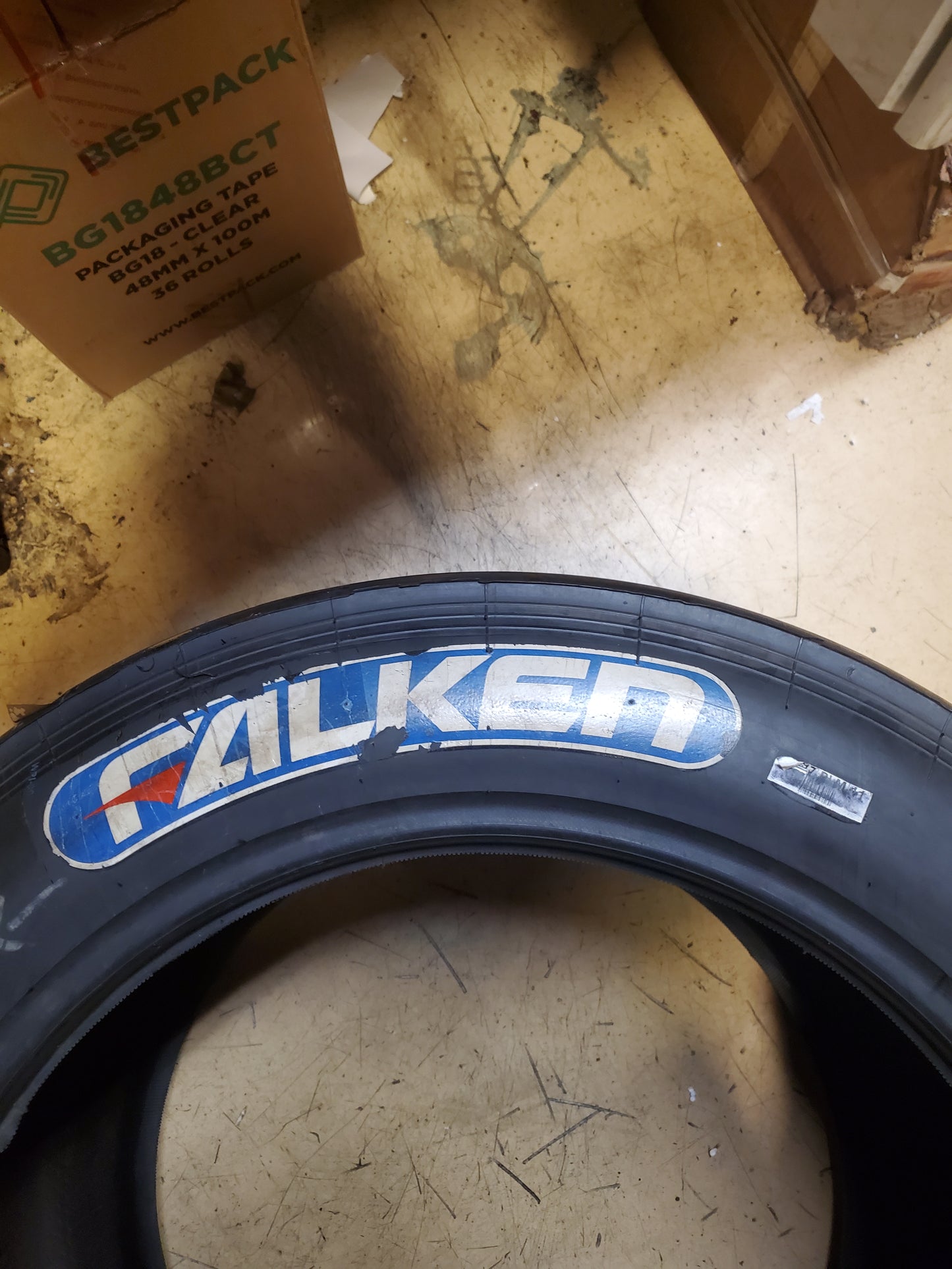 NOS FALKEN RACE SLICK BSW P 330 710 18 04 TIRE