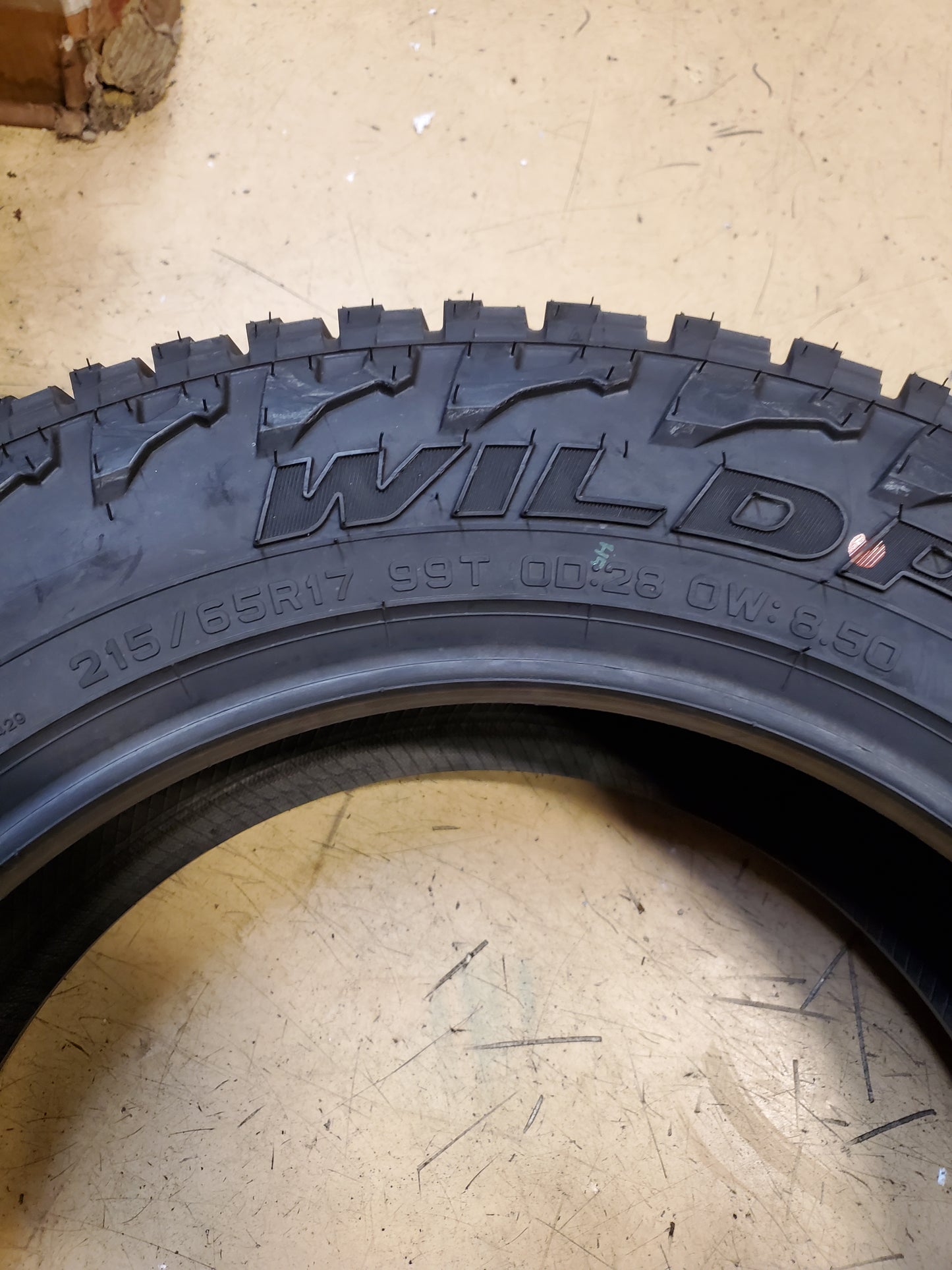 FALKEN WILDPEAK A/T AT3W BSW P 215 65 17 99T ALL TERRAIN TIRE 28034782