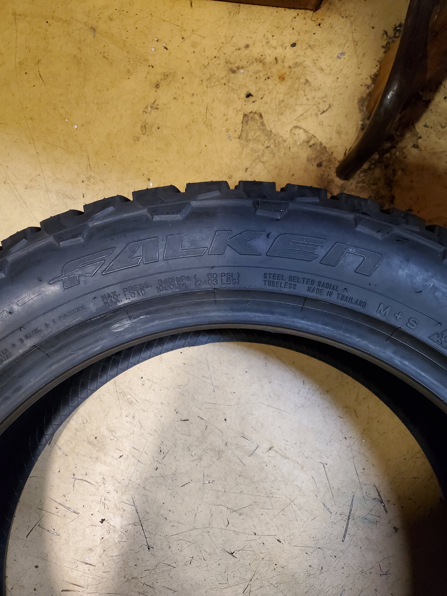 NOS FALKEN WILDPEAK A/T TRAIL BSW P 265 50 20 111V XL ALL TERRAIN TIRE 28712011