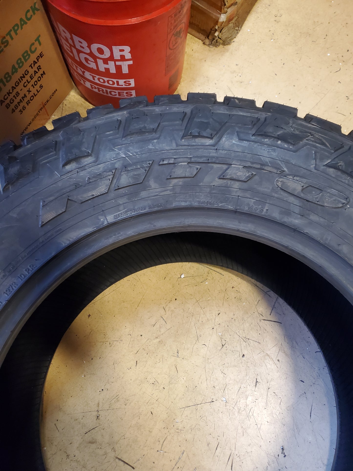 NITTO RECON GRAPPLER A/T BSW LT 37 13.50 20 127R 10PLY ALL TERRAIN TIRE 218070