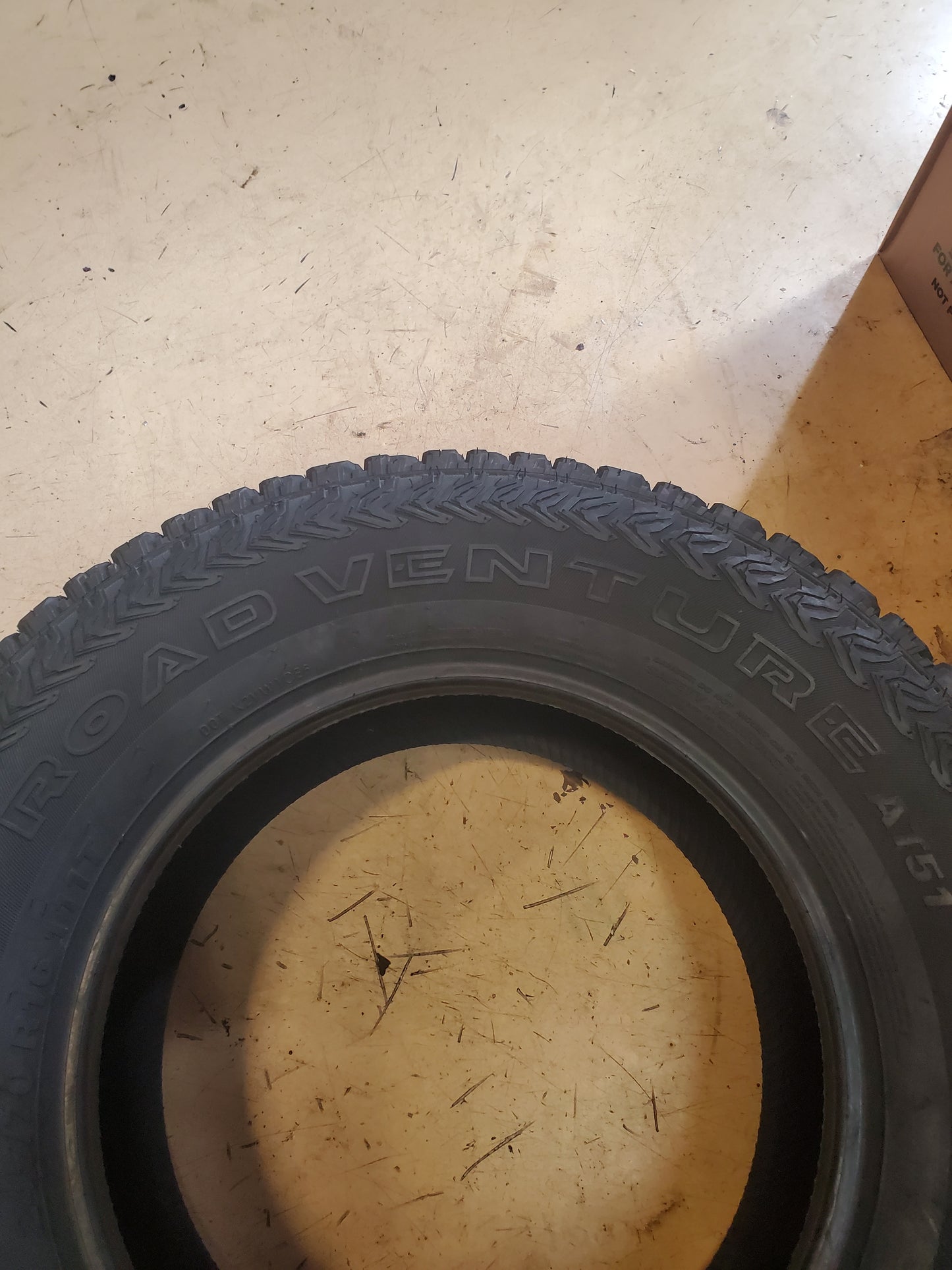 KUMHO ROAD VENTURE AT51 BSW P 245 70 16 111T XL ALL TERRAIN TIRE 2208343