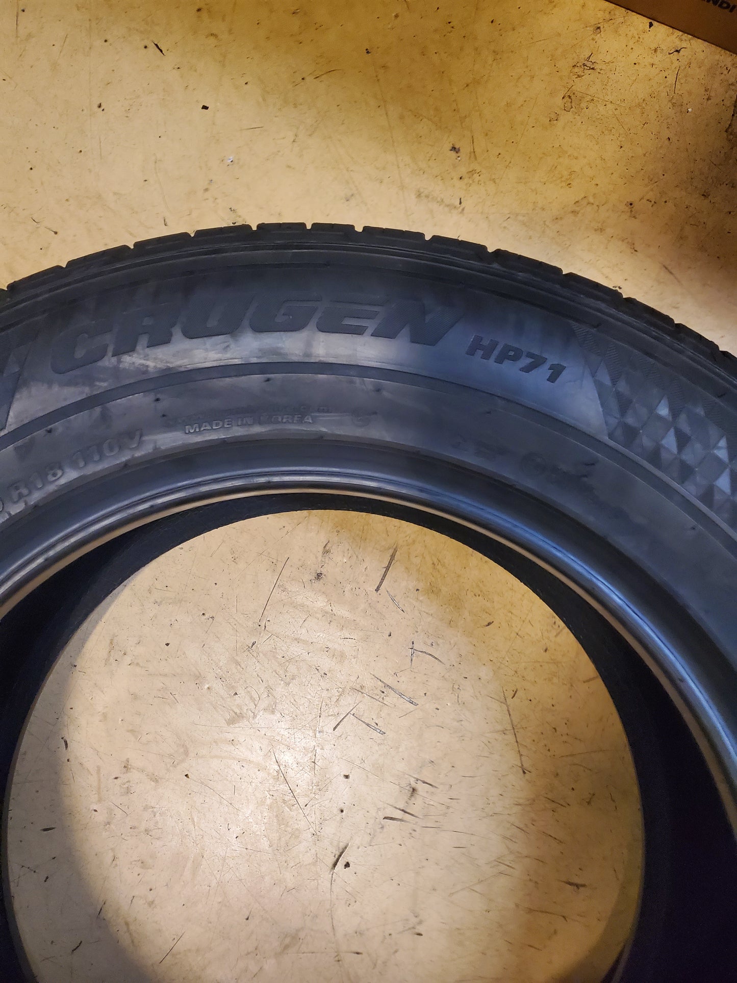 KUMHO CRUGEN HP71 BSW P 265 60 18 110V ALL SEASON TIRE 2228113