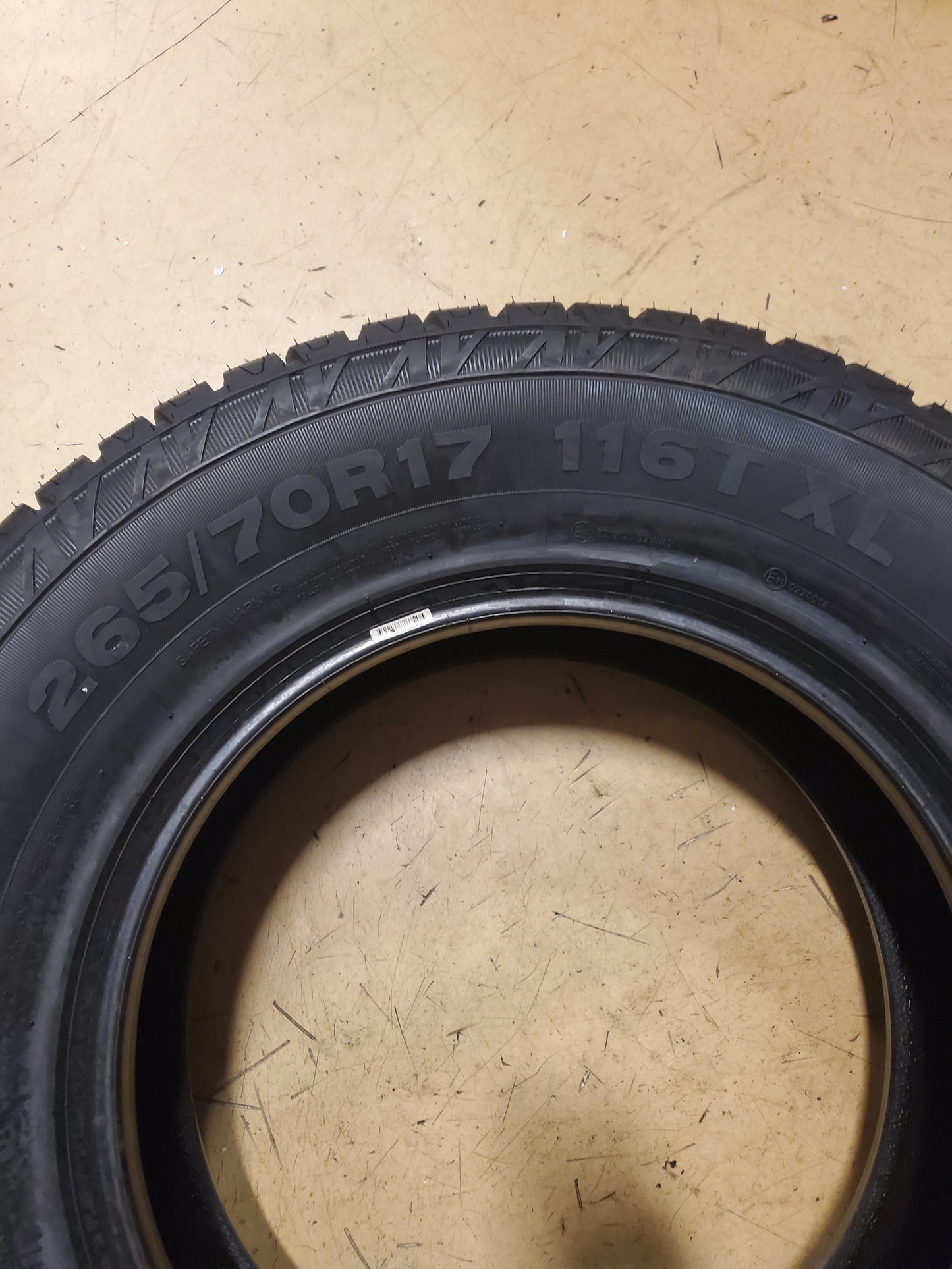 ARMSTRONG TRU-TRAC AT BSW P 265 70 17 116T XL ALL TERRAIN TIRE 1200057900
