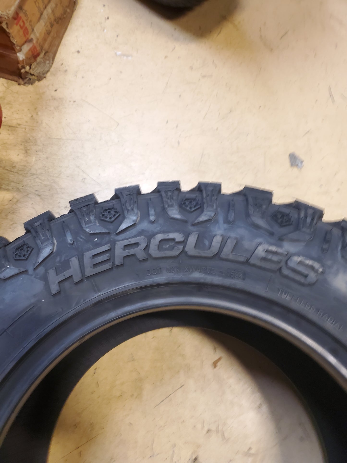 HERCULES TIS OFFROAD TT1 BSW LT 33 12.50 18 122Q 12PLY MUD TIRE 98531