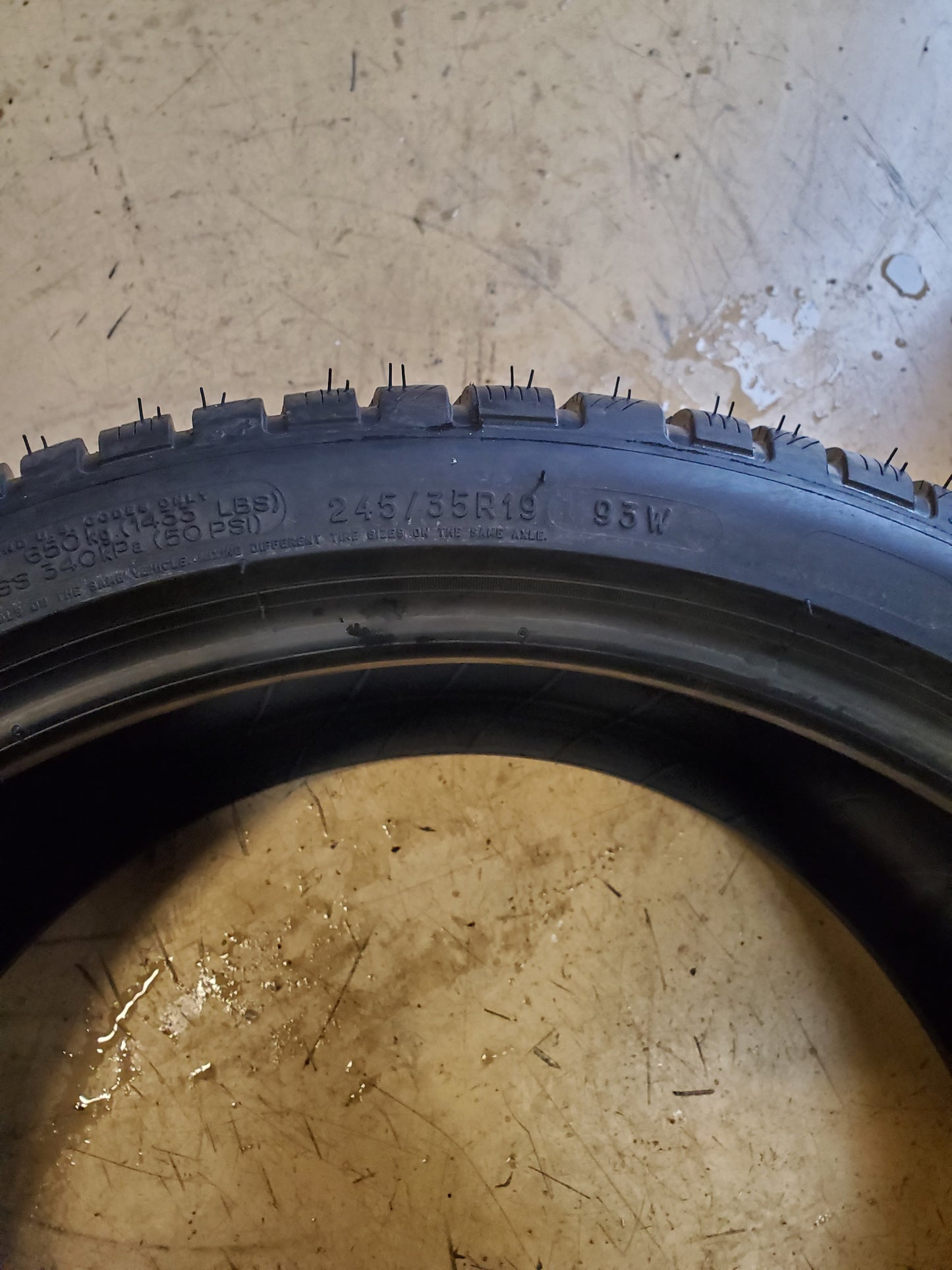 MICHELIN PILOT ALPIN PA4 BSW P 245 35 19 93W XL WINTER TIRE 03949
