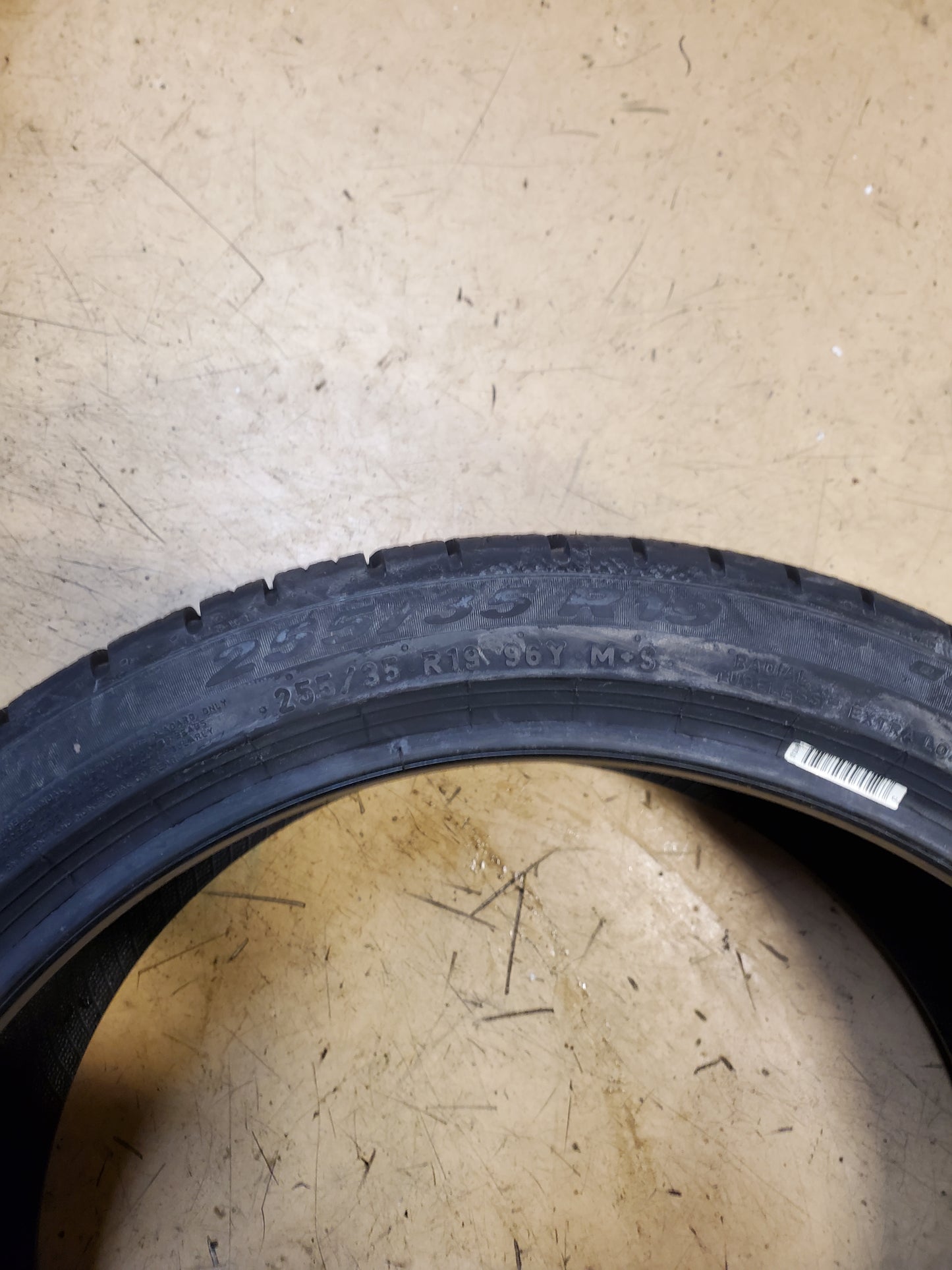PIRELLI P ZERO ALL SEASON PLUS 3 BSW P 255 35 19 96Y XL UHP TIRE 4085600