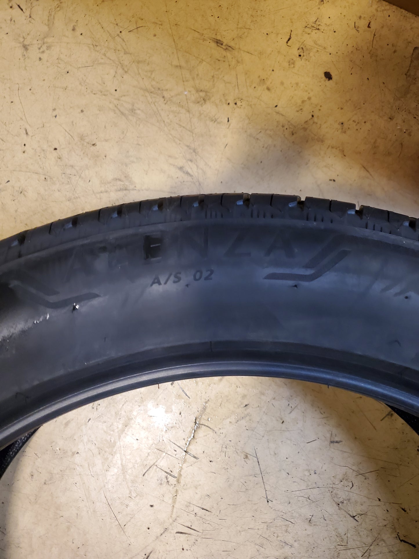 2 BRIDGESTONE ALENZA A/S 02 BSW P 275 50 22 111T ALL SEASON TIRE 007157