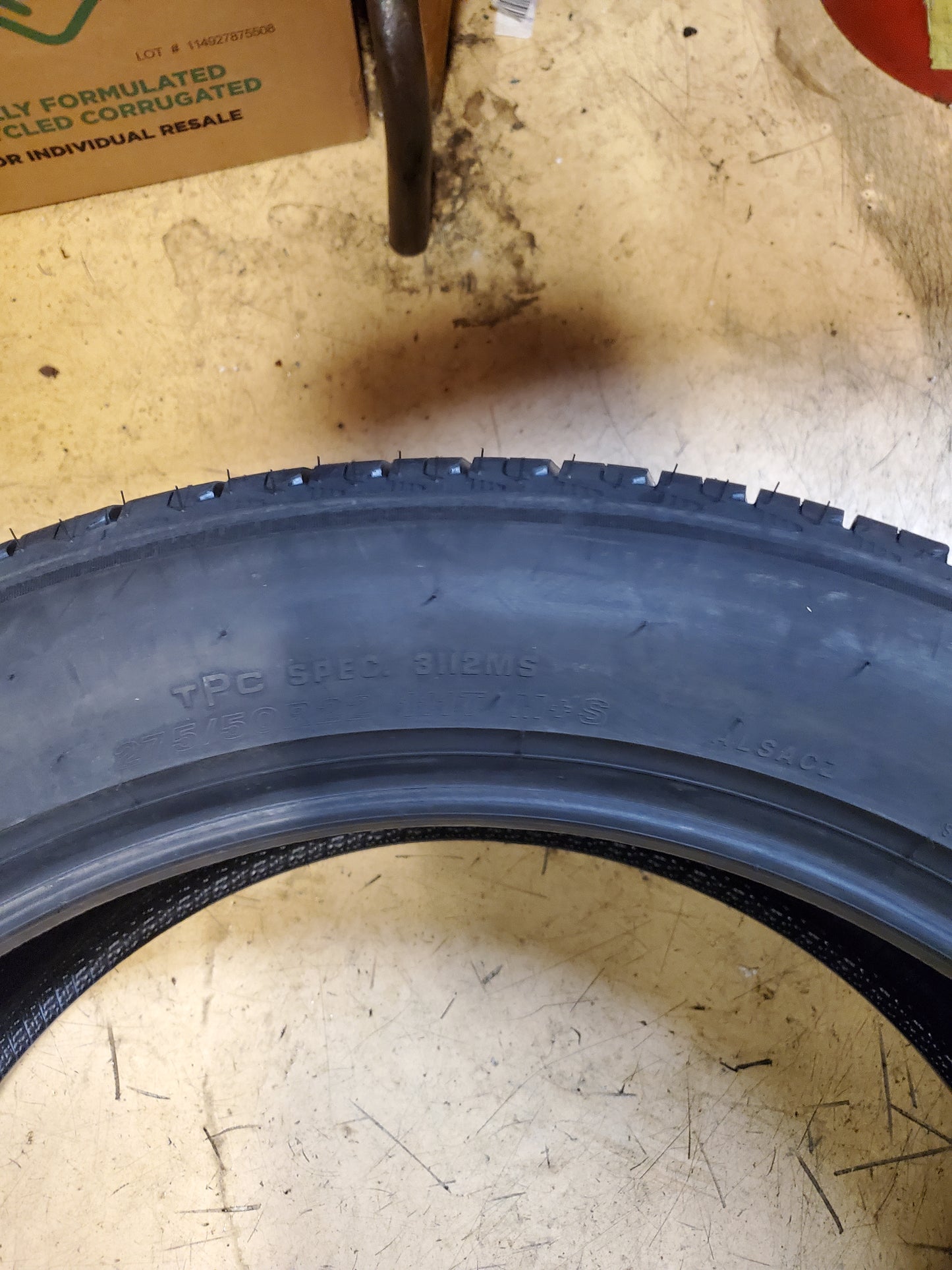 2 BRIDGESTONE ALENZA A/S 02 BSW P 275 50 22 111T ALL SEASON TIRE 007157