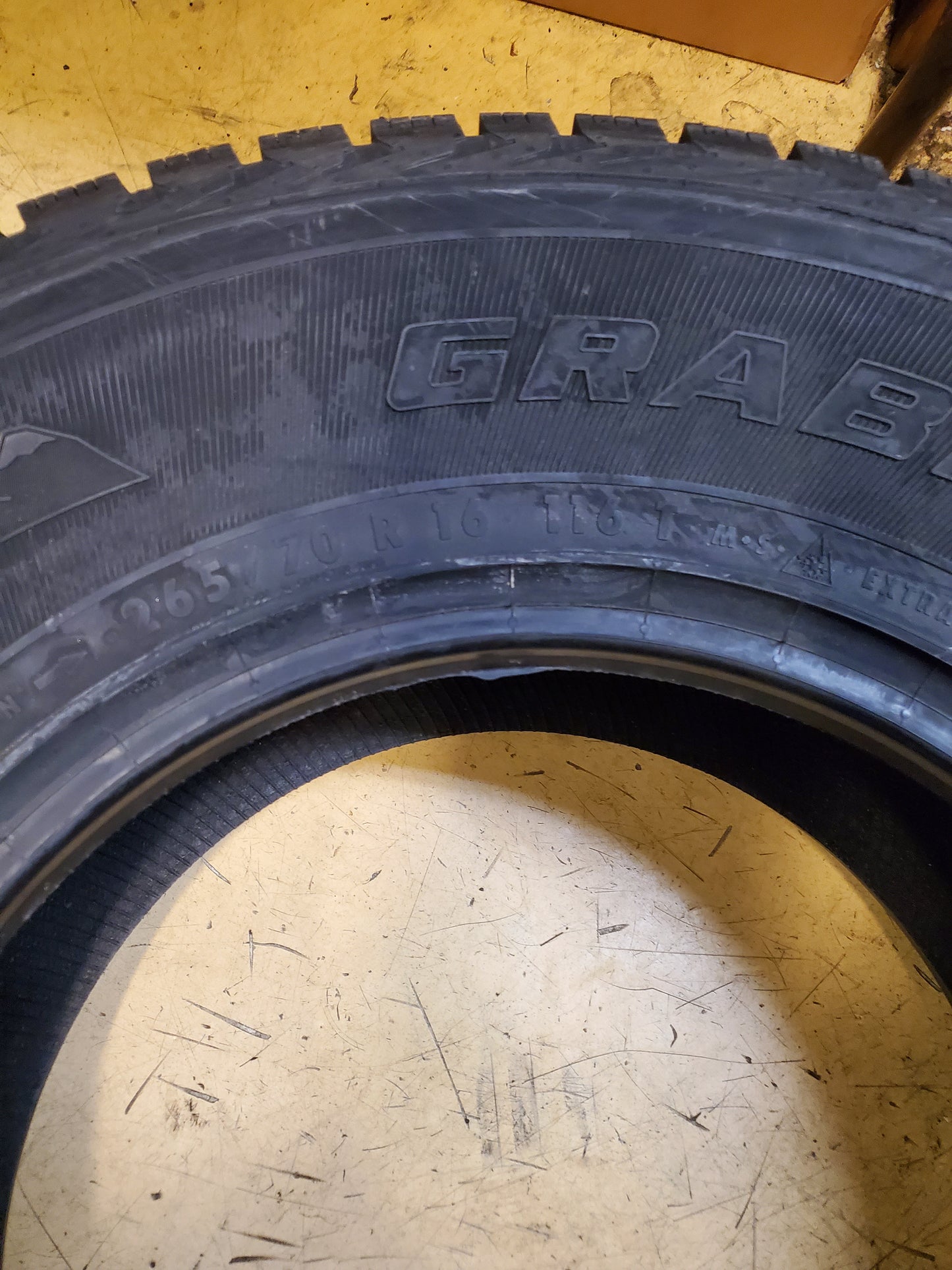 GENERAL GRABBER ARCTIC BSW P 265 70 16 116T XL WINTER TIRE 1550334