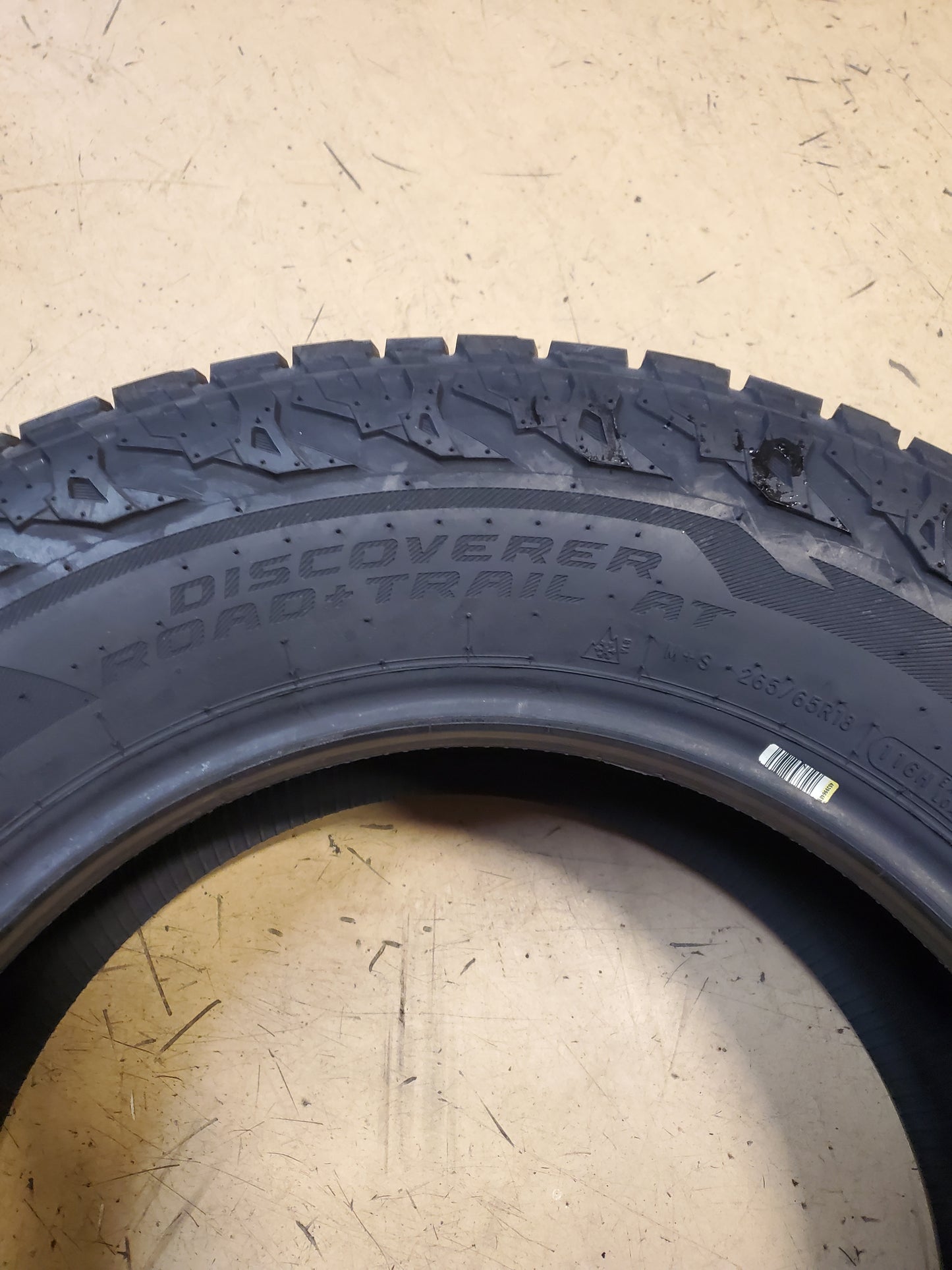 2 COOPER DISCOVERER ROAD+TRAIL AT BSW P 265 65 18 116H ALL TERRAIN TIRE 171288049