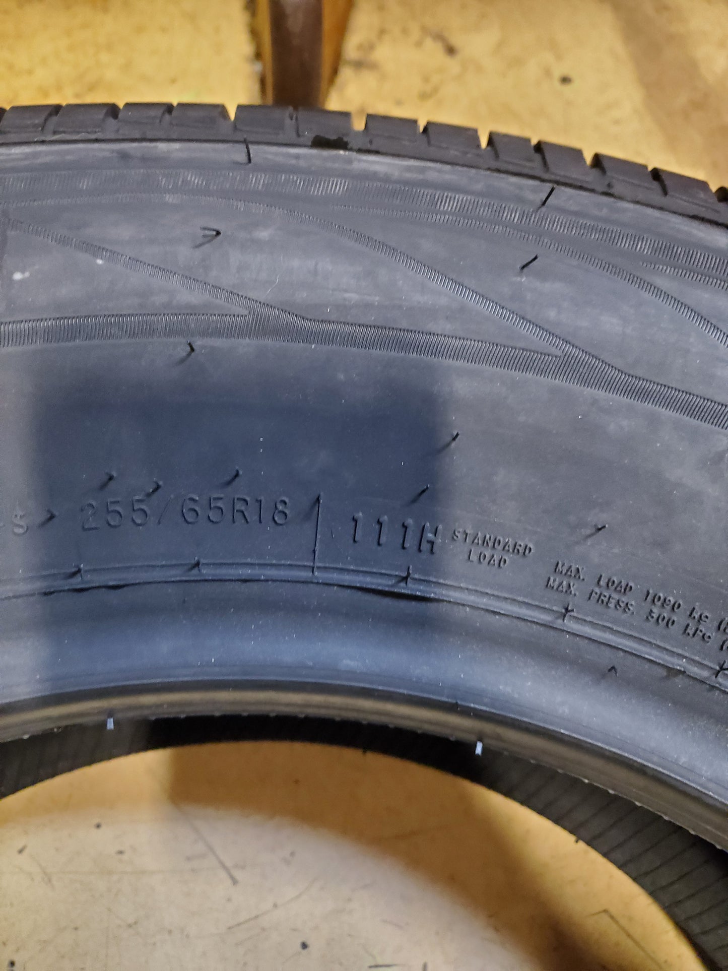 COOPER PROCONTROL BSW P 255 65 18 111H ALL SEASON TIRE 166496021