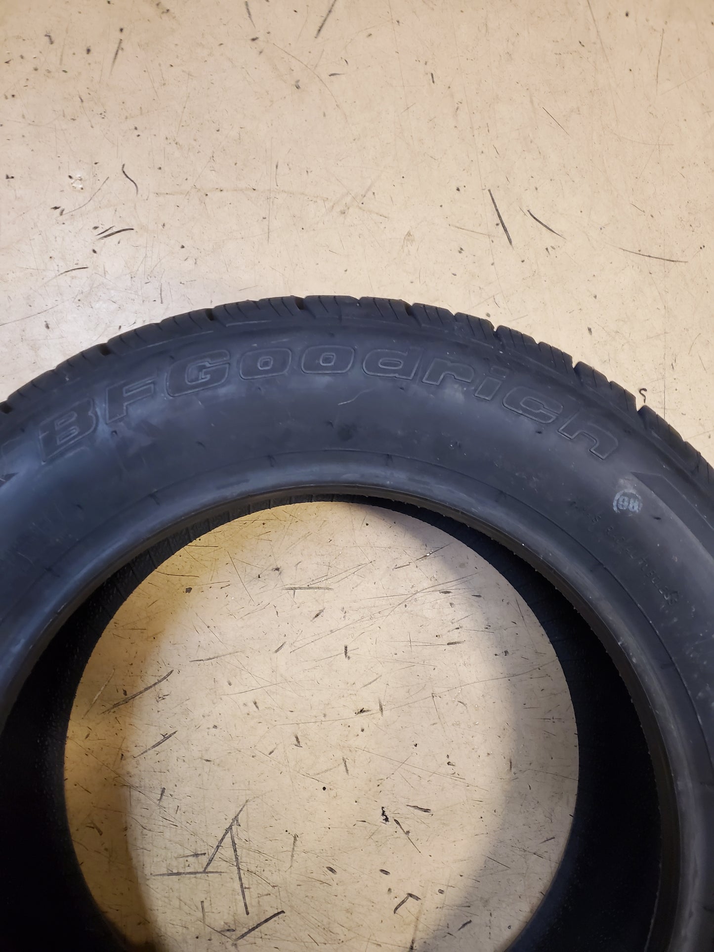 2 BFGOODRICH ADVANTAGE CONTROL BSW P 195 60 15 88H ALL SEASON TIRE 11824