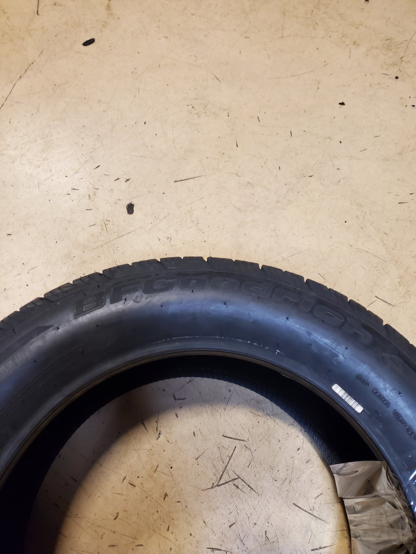 BFGOODRICH ADVANTAGE CONTROL ALL SEASON BSW P 255 55 18 109V XL TIRE 38080
