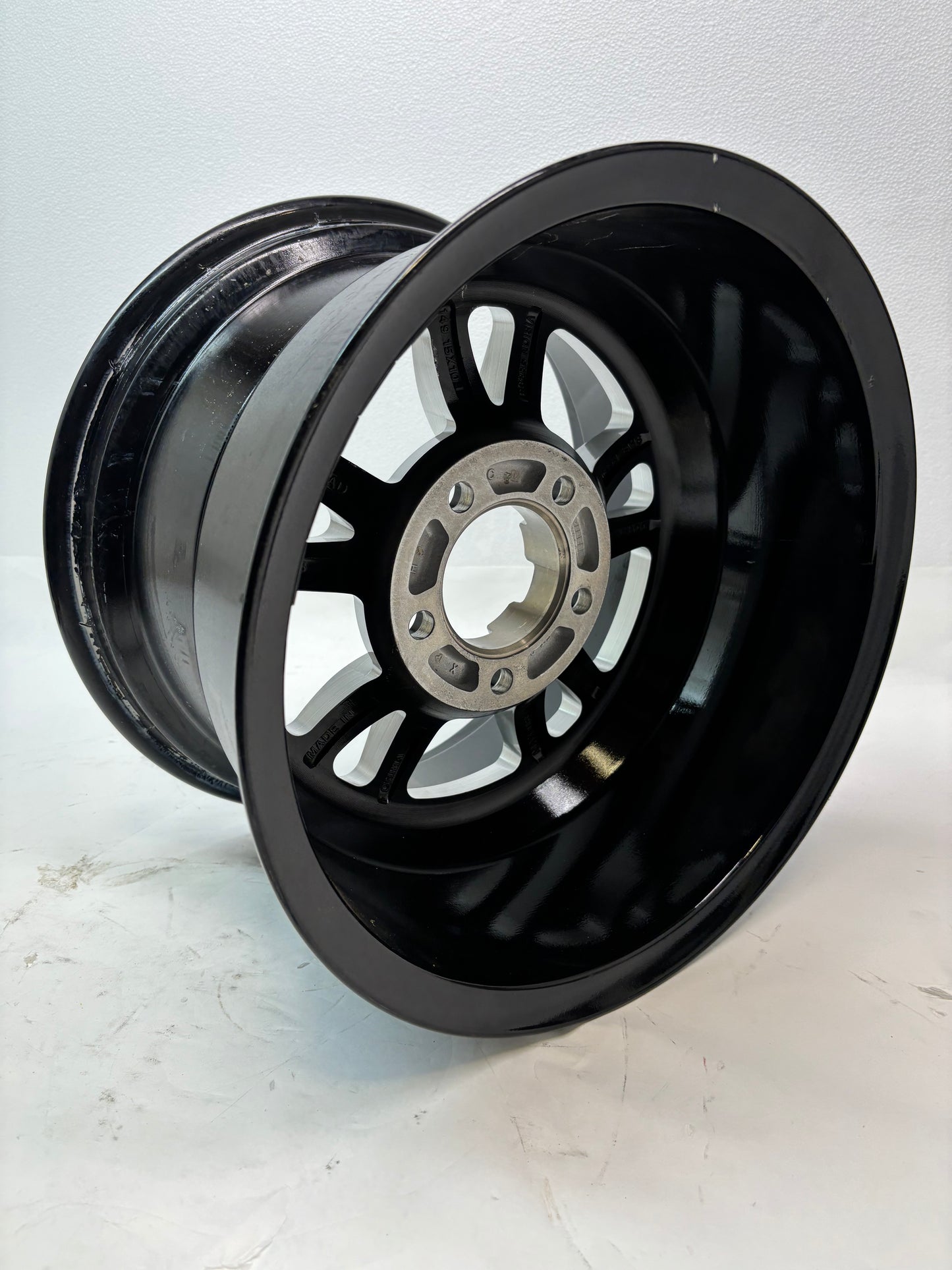 VISION 149 PATRIOT GLOSS BLACK MILLED WHEEL 15X10 5X4.75 ET -25 149-5161B-25