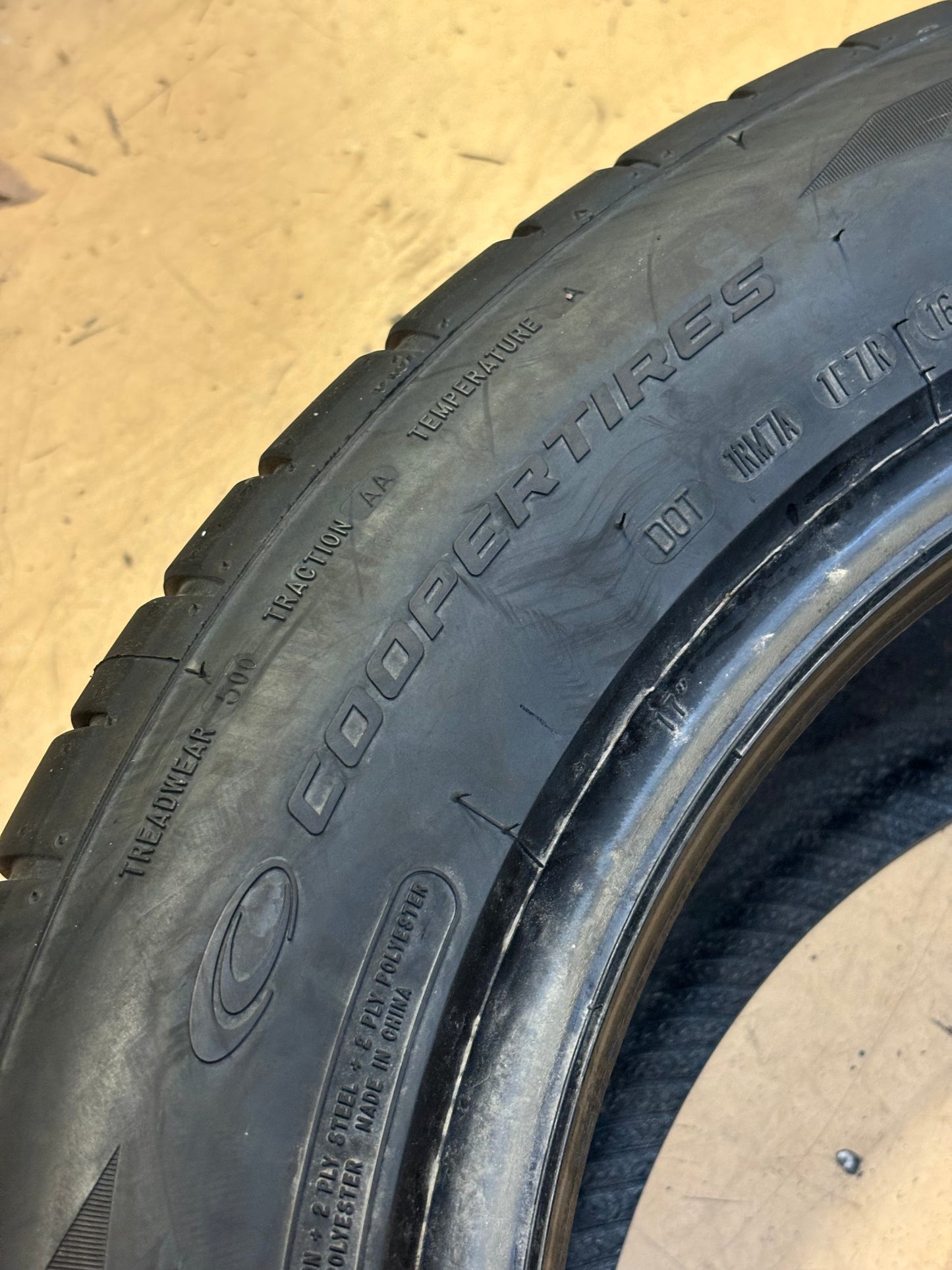 COOPER ZEON RS3-G1 BSW P 235 55 17 99W SL ALL SEASON TIRE 160043017