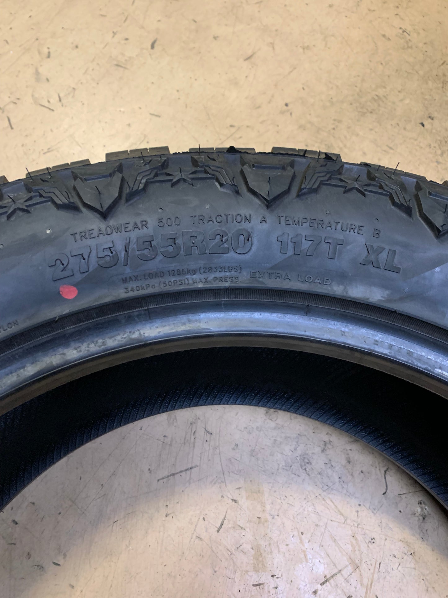 PREDATOR NEW MUTANT X-AT BSW P 275 55 20 117T XL ALL TERRAIN TIRE PRXAT17