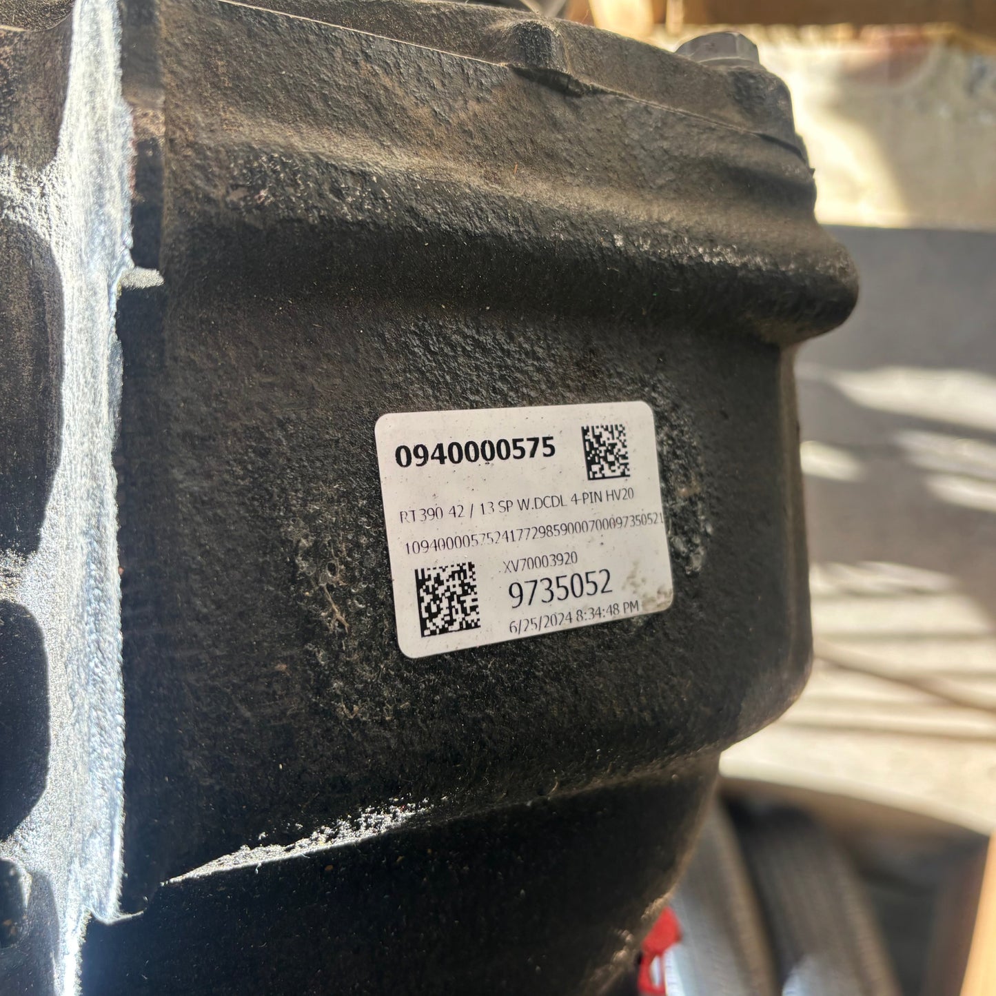 DETROIT DIESEL MODEL RTXX-BFDN RT390 42/13 SP W.DCDL 4-PIN HV20 RATIO 3.23 FRIEGHT SHIPPING