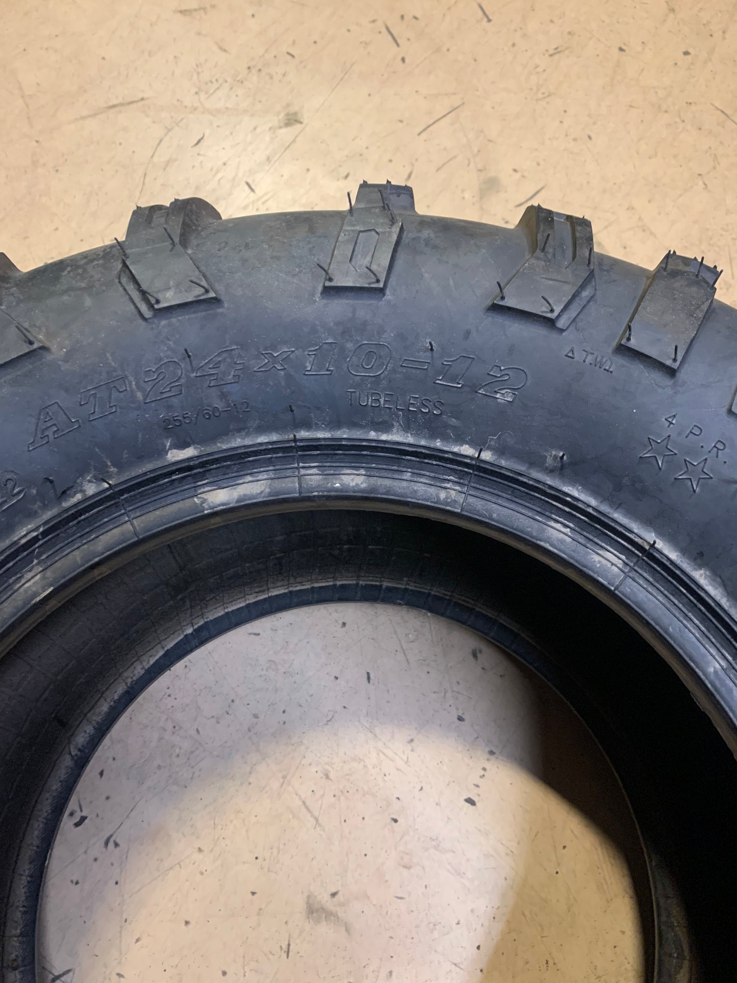 CST BSW AT 24 10 12 45B 4PLY ATV/UTV TIRE 241012