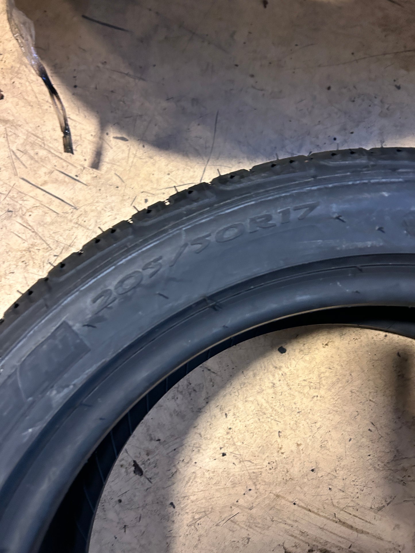 2 NOS MICHELIN PREMIER A/S BSW P 205 50 17 93H XL ALL SEASON TIRE 28207