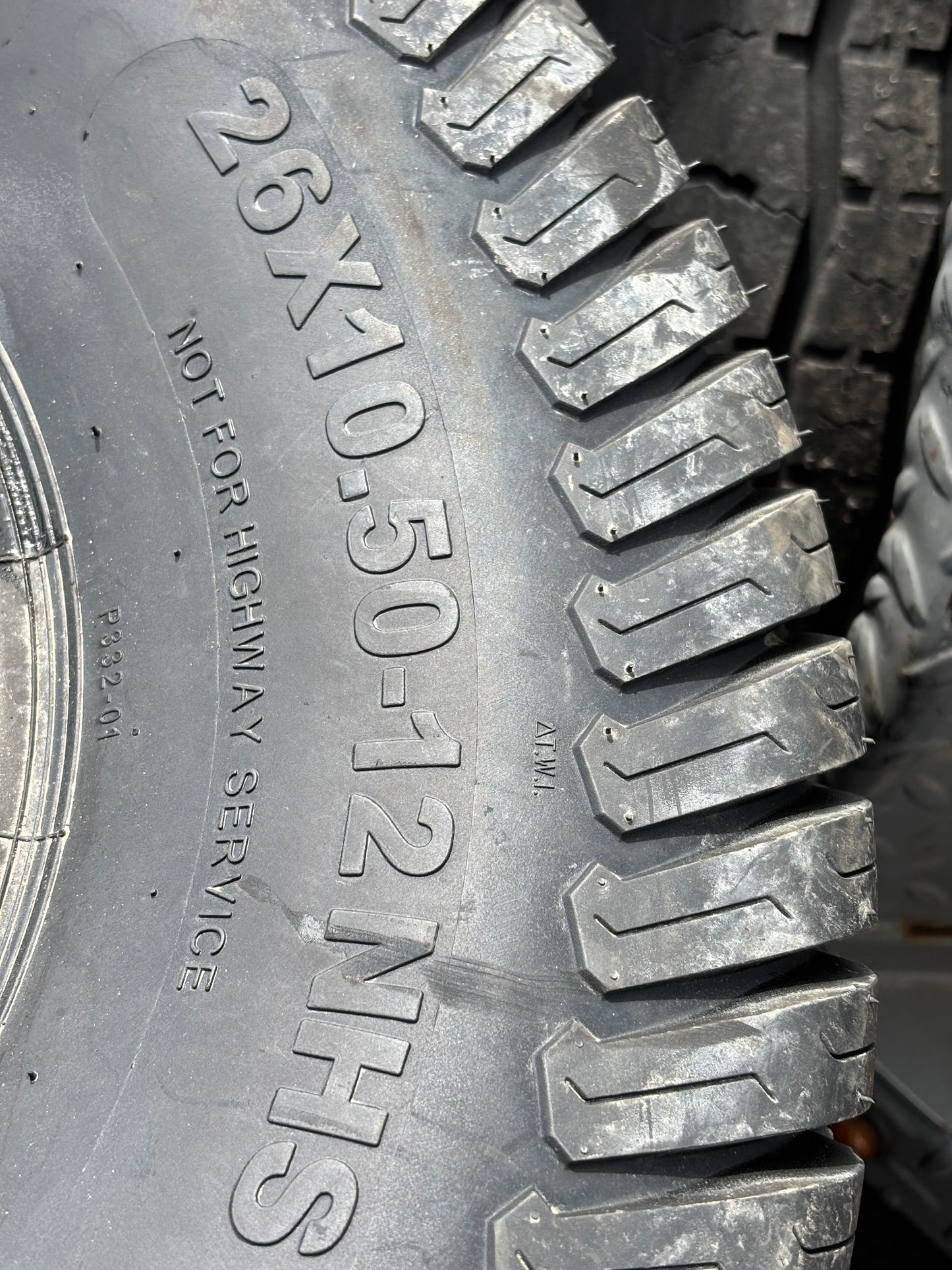 WANDA P332 BSW LT 26 10.50 12 4PLY LAWN TIRE 13055