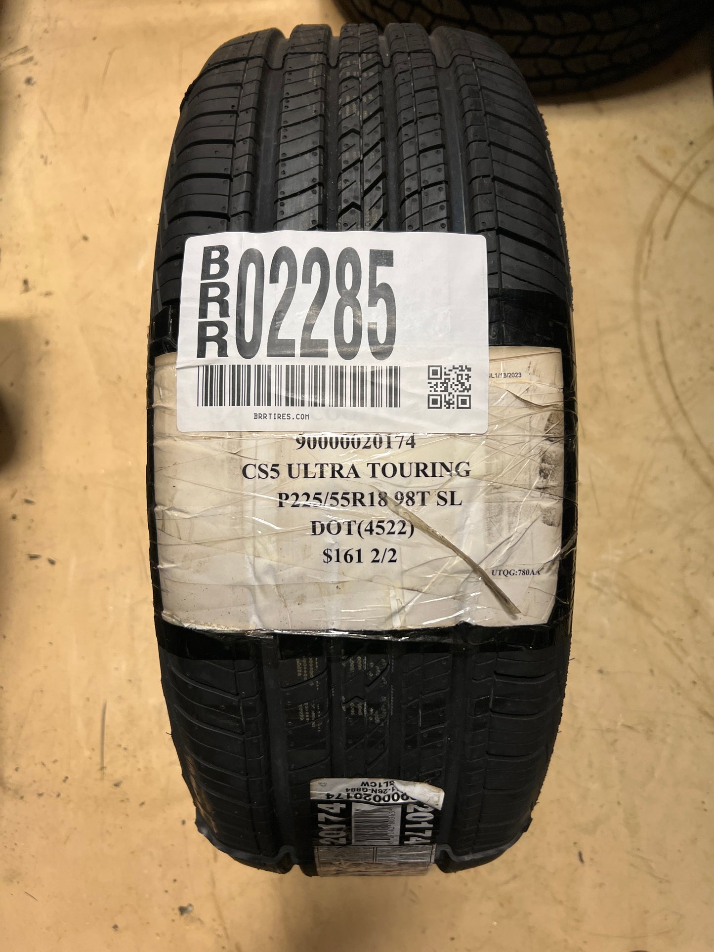 NEW COOPER CS5 ULTRA TOURING P 225 55 18 98T SL ALL SEASON TIRE 90000020174