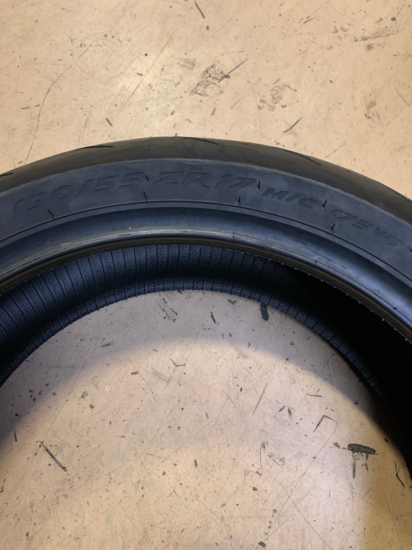 PIRELLI DIABLO ROSSO IV BSW 190 55 17 75W REAR MOTORCYCLE TIRE 3021564
