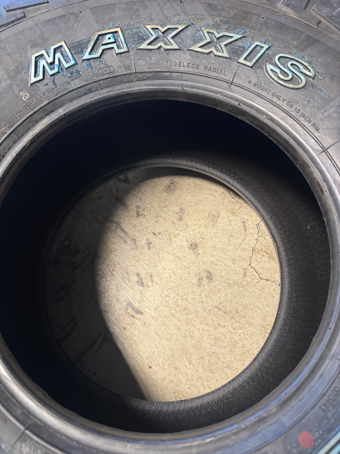 NOS MAXXIS BIGHORN MT-762 OWL LT 35 12.5 15 113Q 6PLY MUD TERRAIN TIRE TL18573000