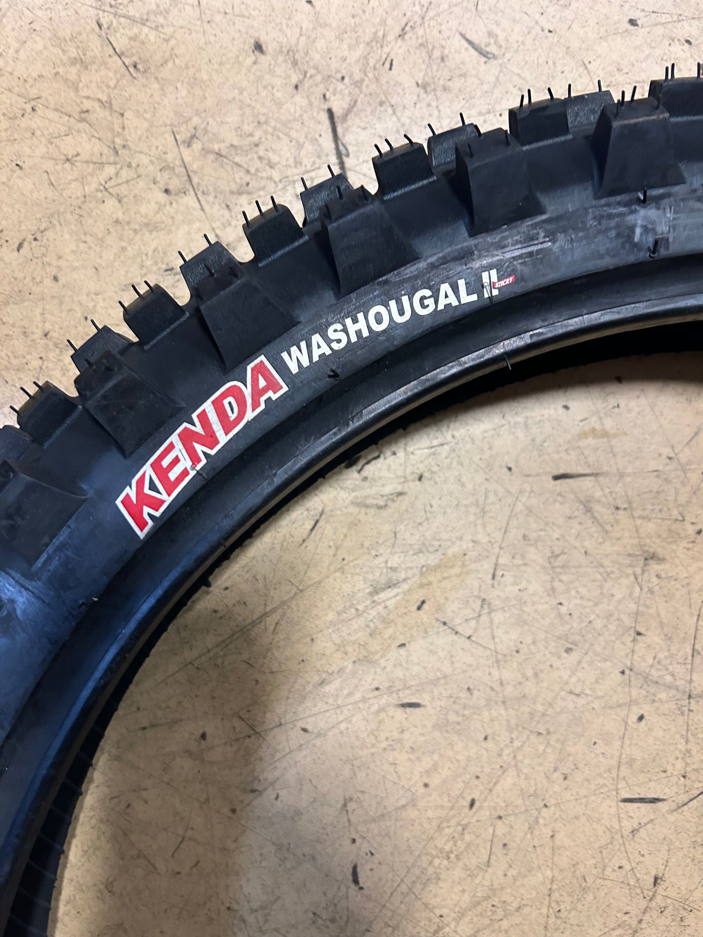 KENDA WASHOUGAL II STICKY BSW 70 100 19 42M FRONT DIRT BIKE TIRE 047751902C0S2