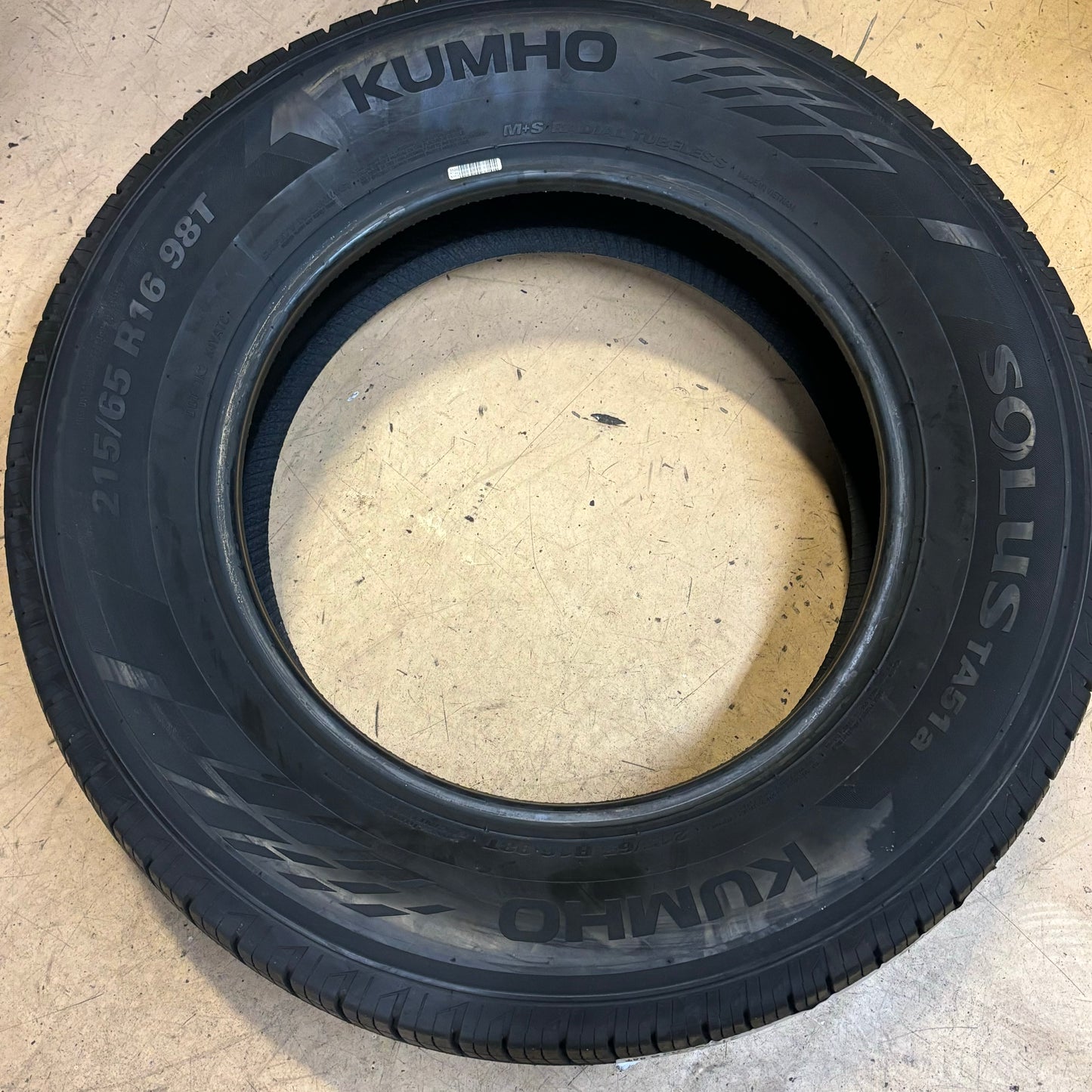 2 KUMHO SOLUS TA51A P 215 65 16 98T SL ALL SEASON TIRES 2285993