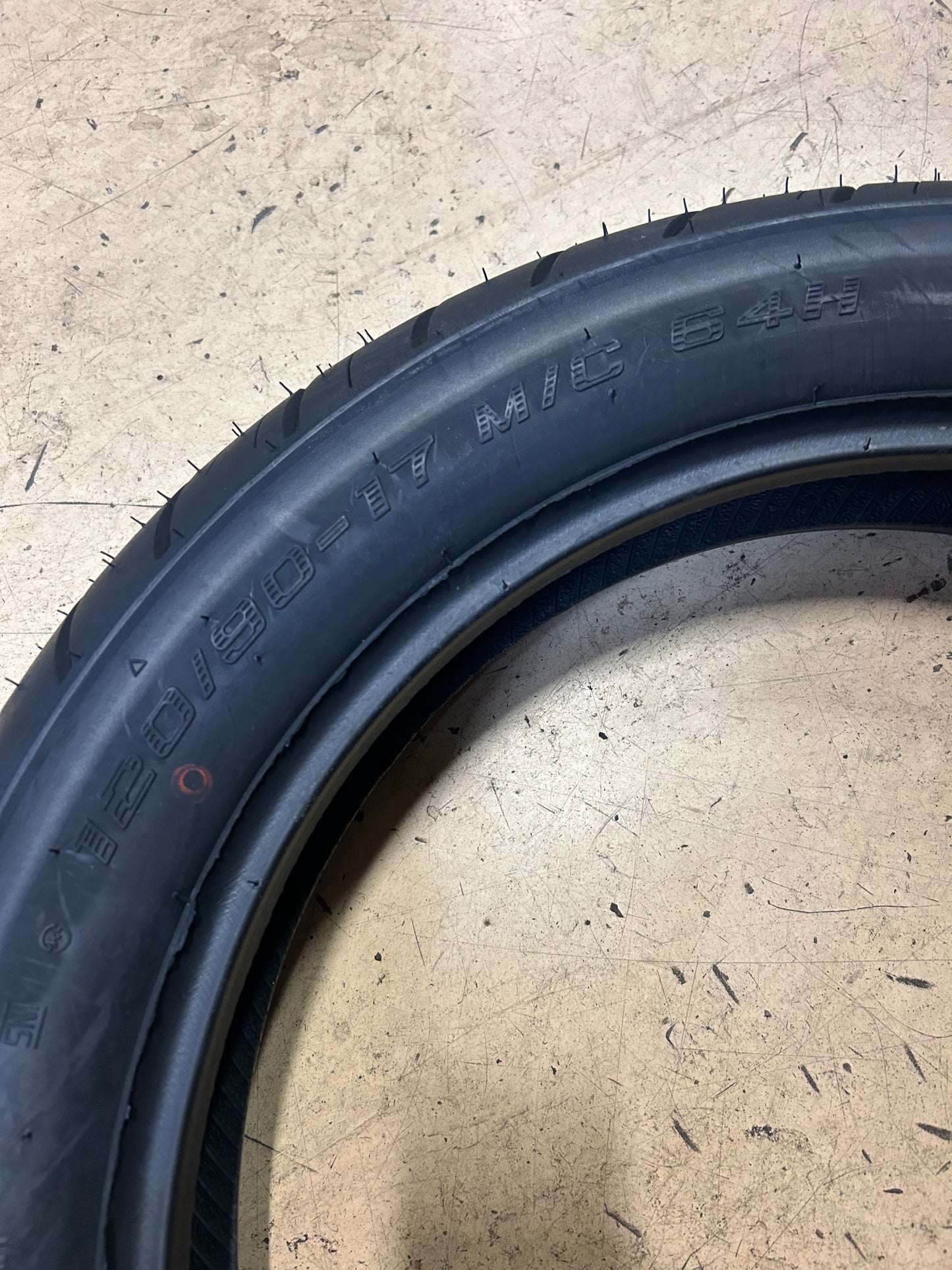 SHINKO SR777 BSW 120 90 17 64H FRONT MOTORCYCLE TIRE 874560