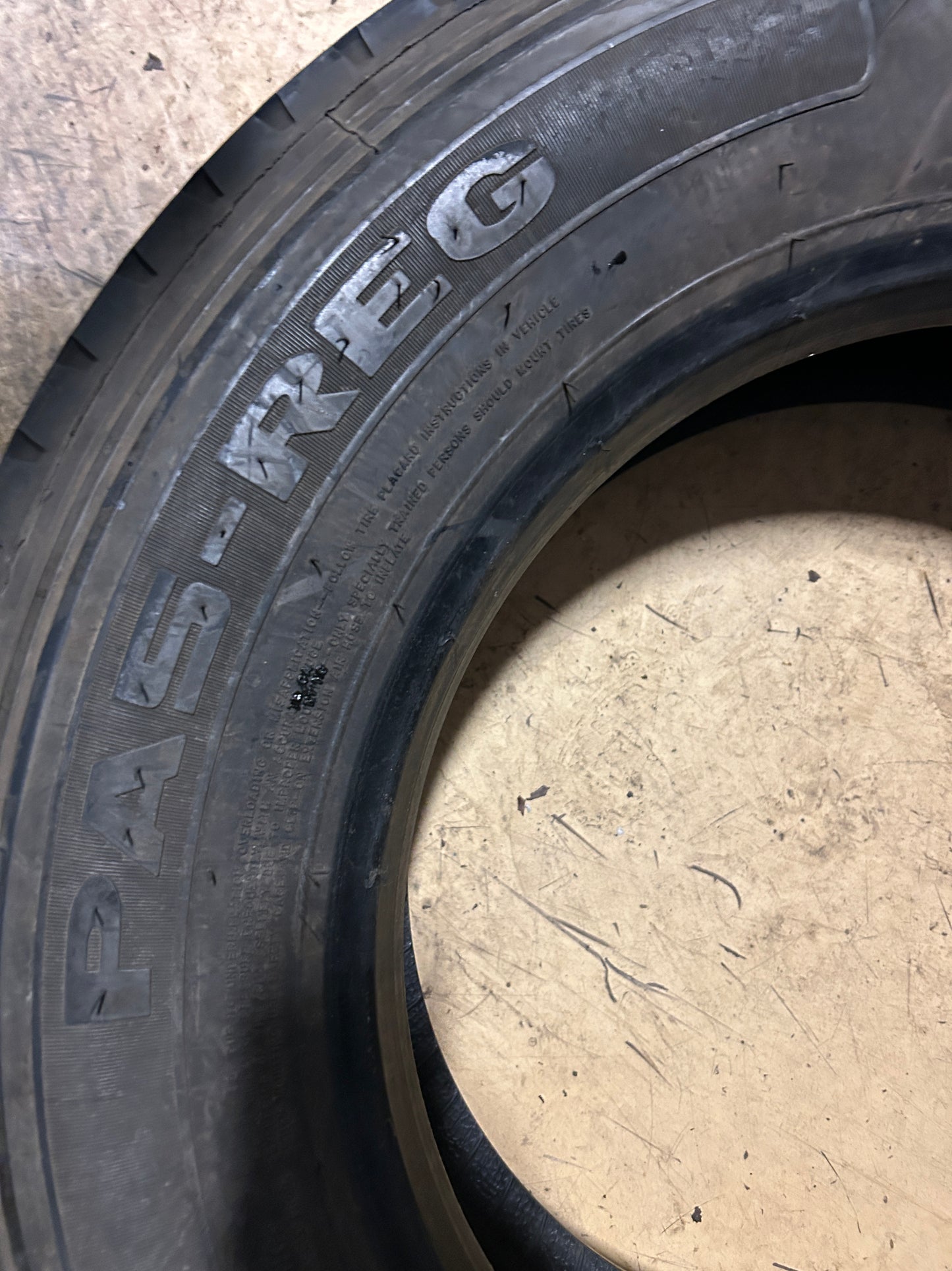 PERCHERON PAS-REG BSW 245 70 19.5 135/133M 16PLY ALL POSITION TIRE TBETBR13